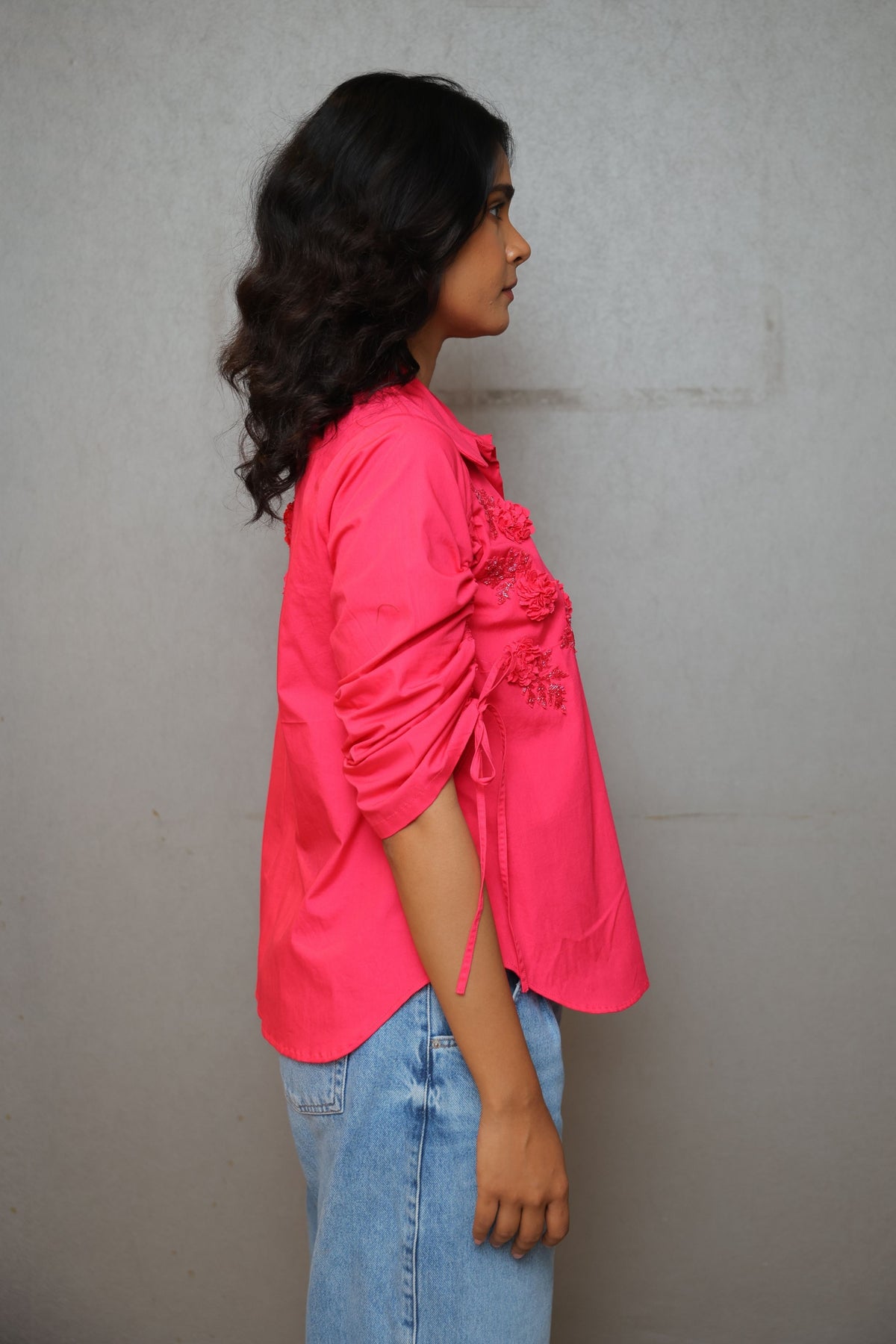 Cummberband Pink Shirt