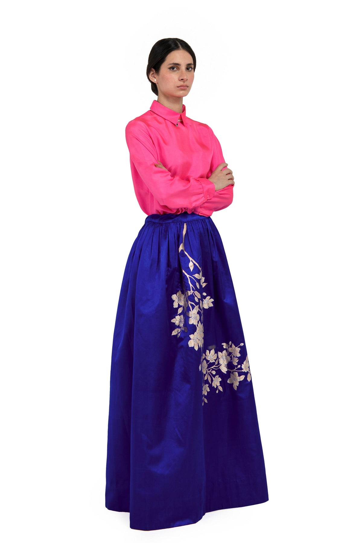 Miharu Blue Lehenga