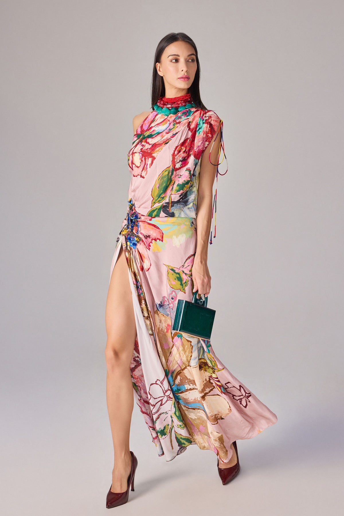 Peach Prime Nargis Dress