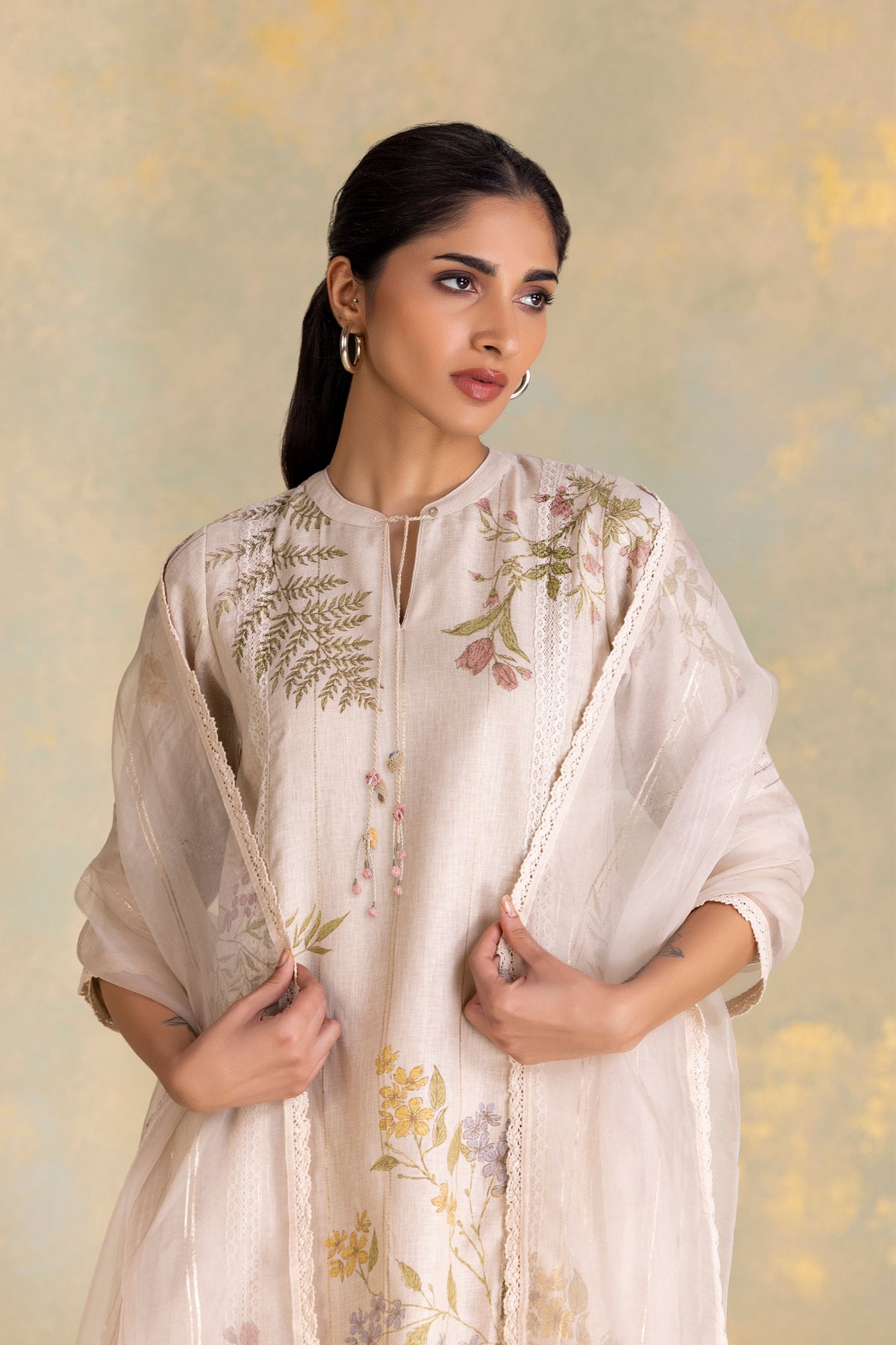 Natural Botanique Kurta Pant Set
