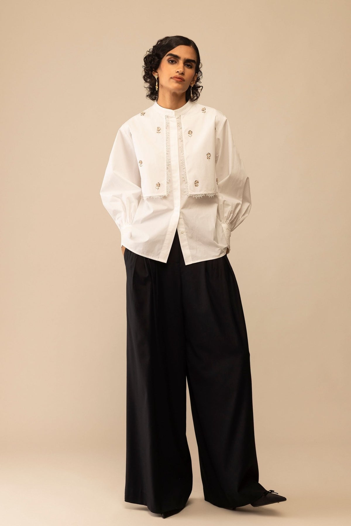 Nora White Top - Bunka - Elahe