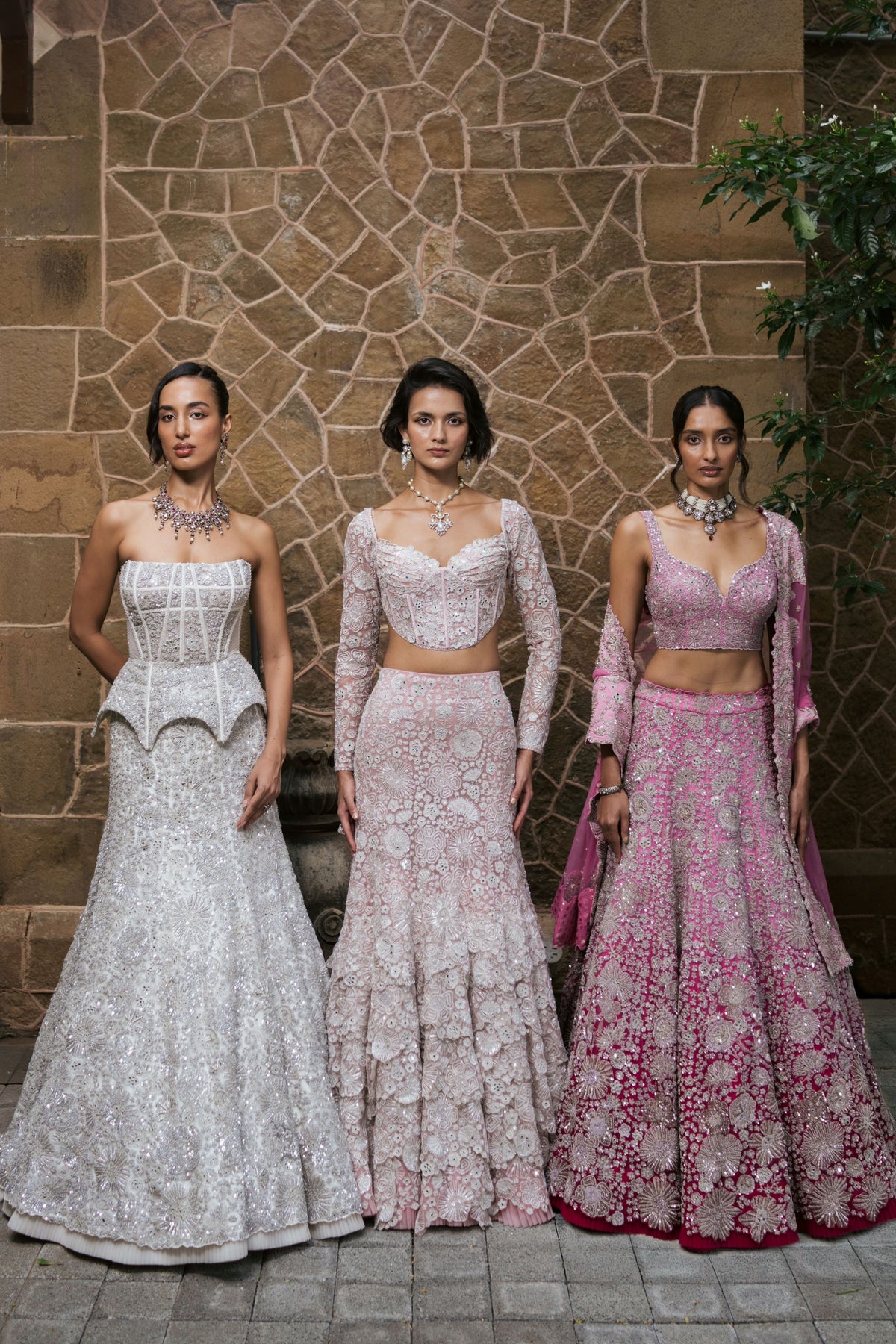 Rheia Ivory Lehenga Set