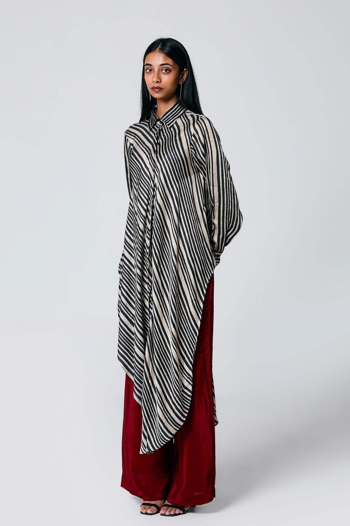 Multicolour Asymmetrical Co-ord Set