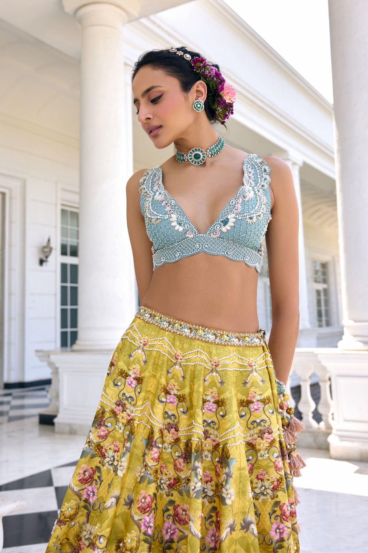 Sofia Printed Lehenga Set