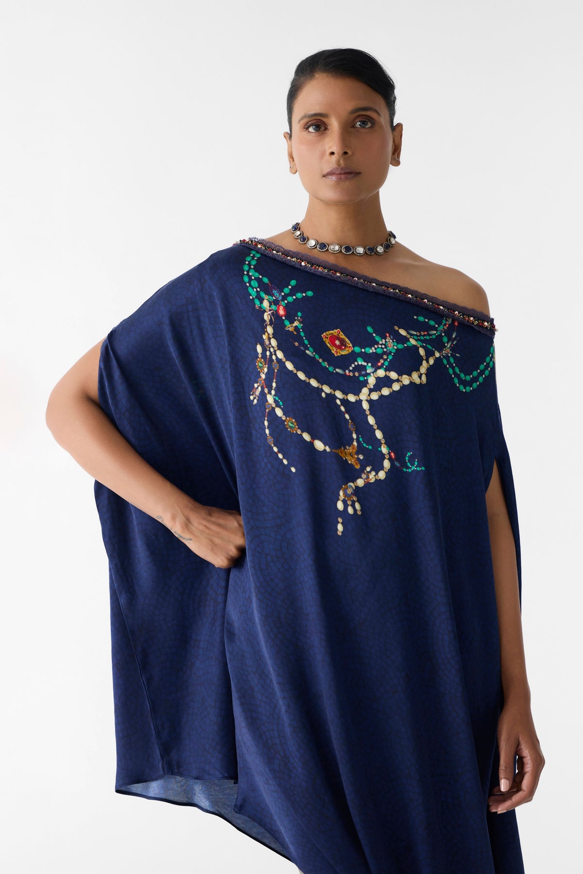 Navy Maharani Co-ord Set
