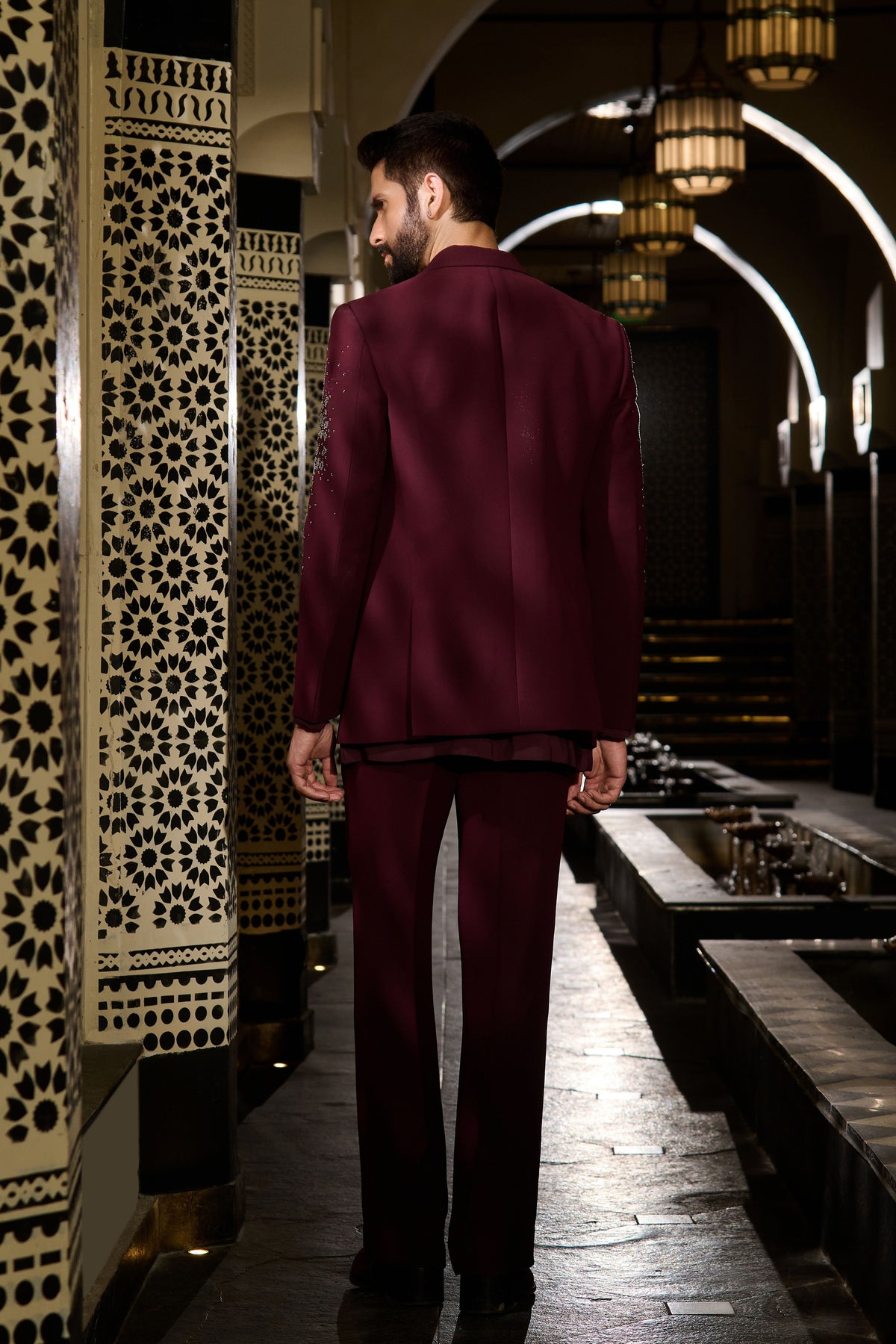 Garnet Short Jacket Set