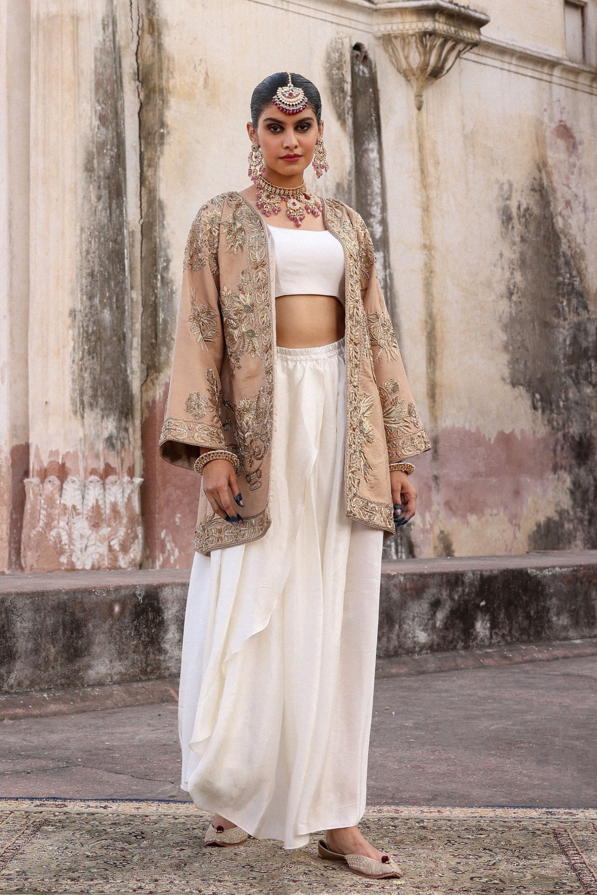 Moti Bagh Jacket Set