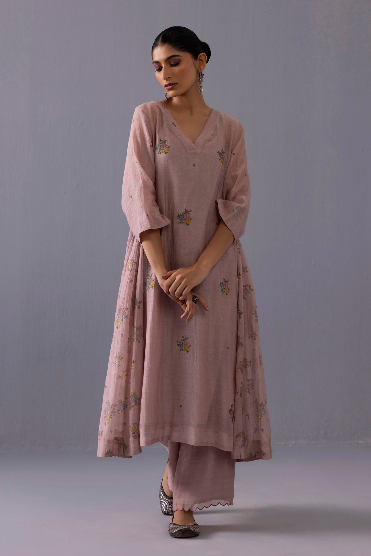 Sagarika Pink Kurta Set