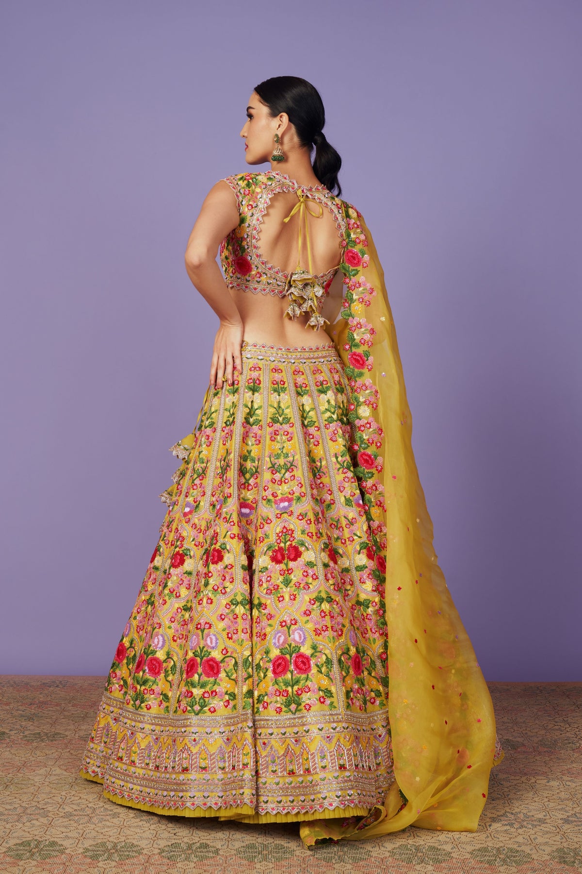 Bageecha Lehenga Set