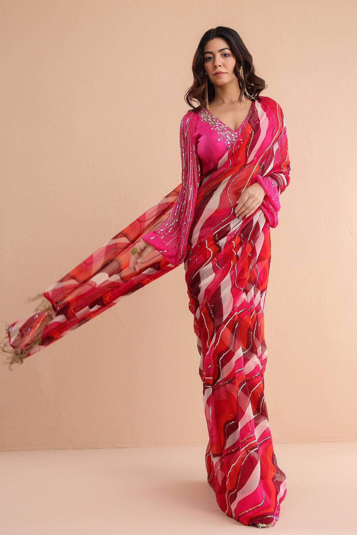 Cosmopolitan Saree Set