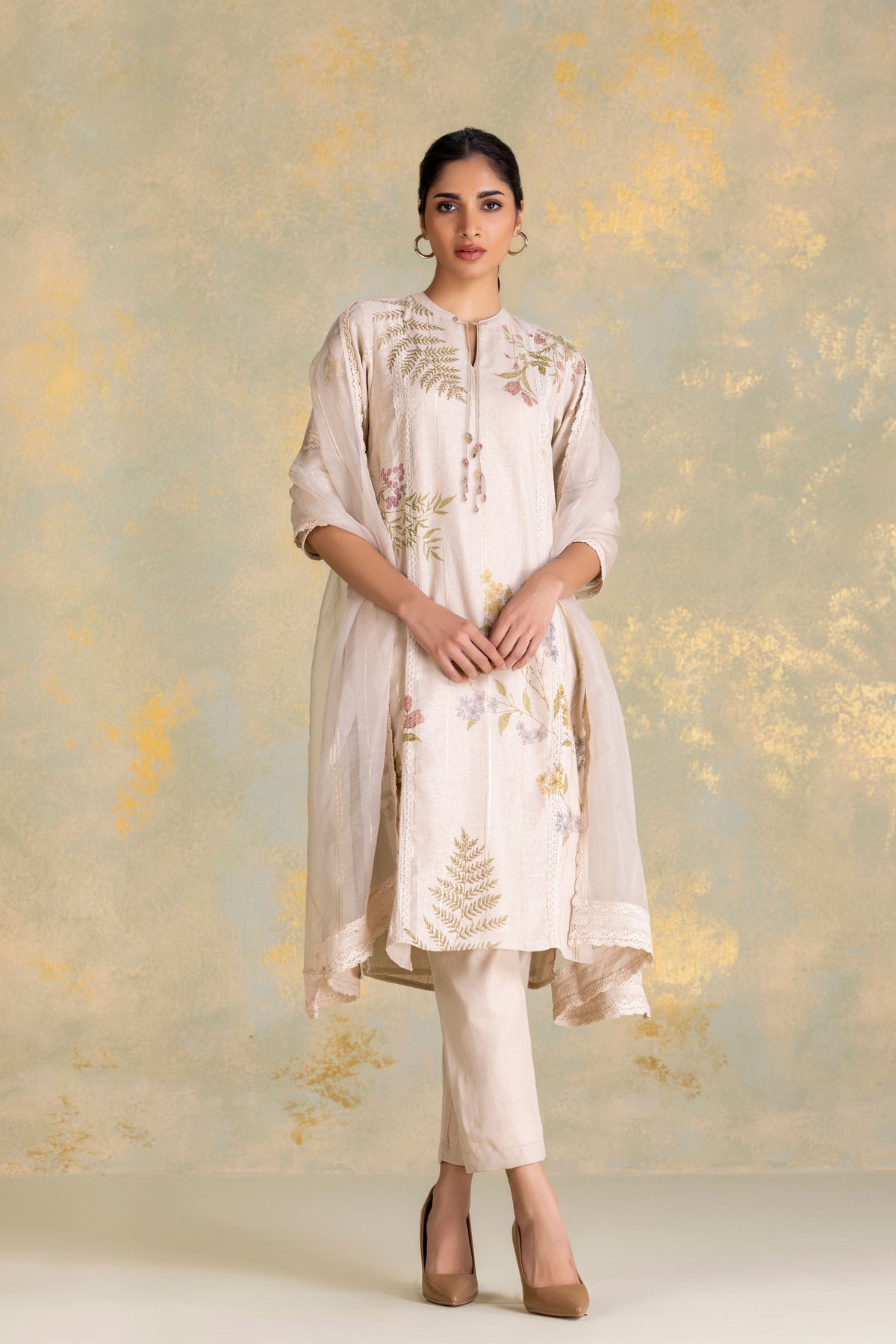 Natural Botanique Kurta Pant Set