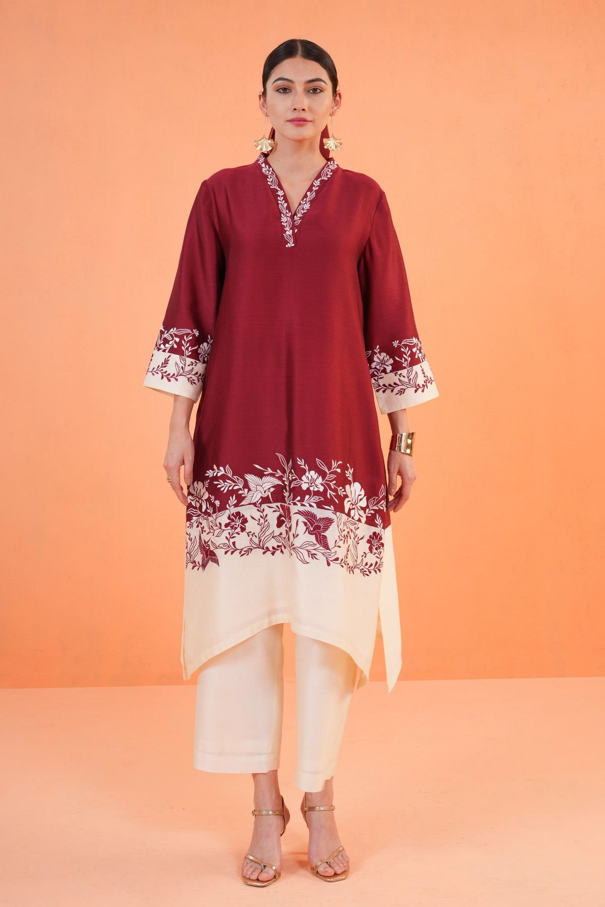 Maroon Eternal Suit Set