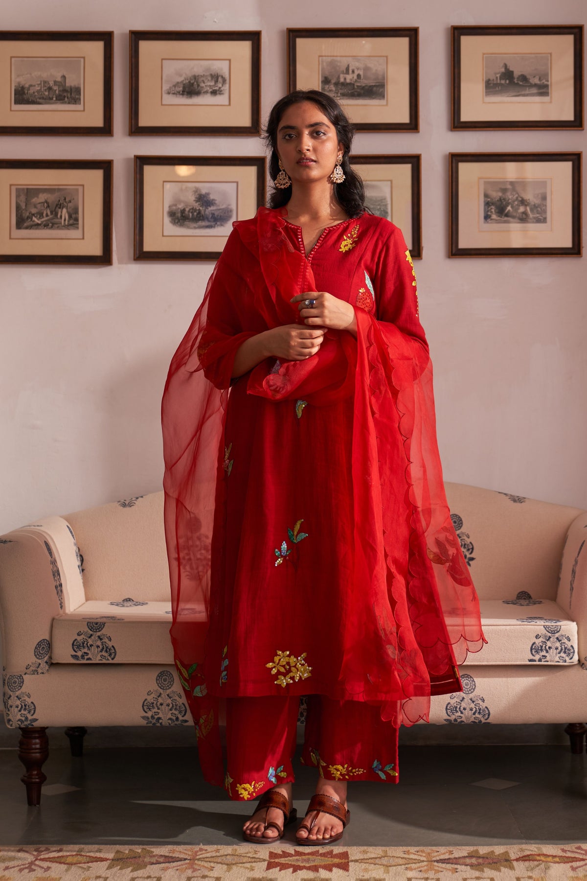 Gul Gurhal Kurta Set