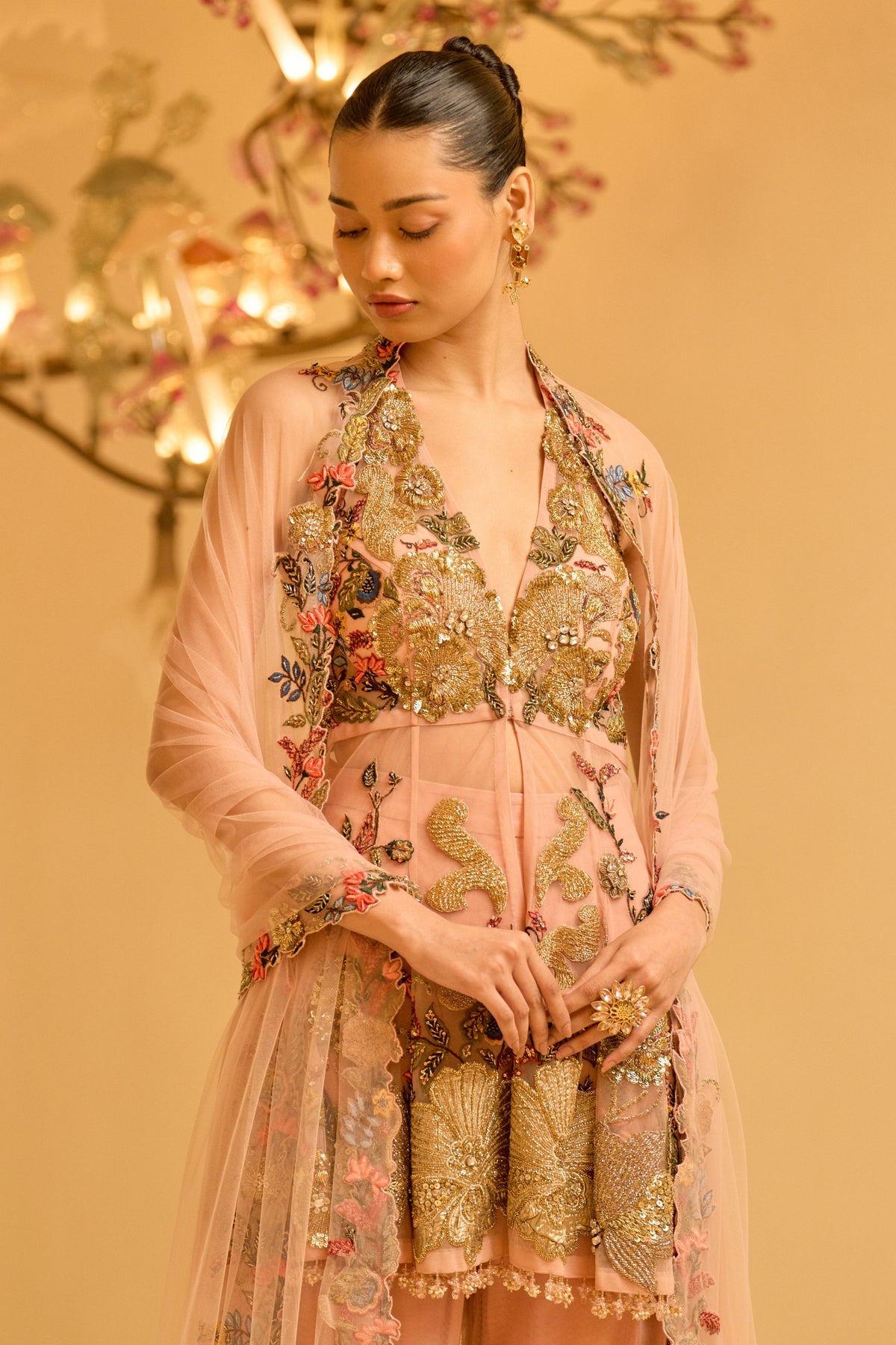 Botanical Sharara Set