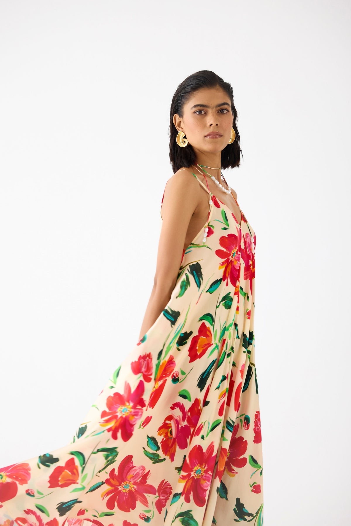 Majorelle Strappy Dress