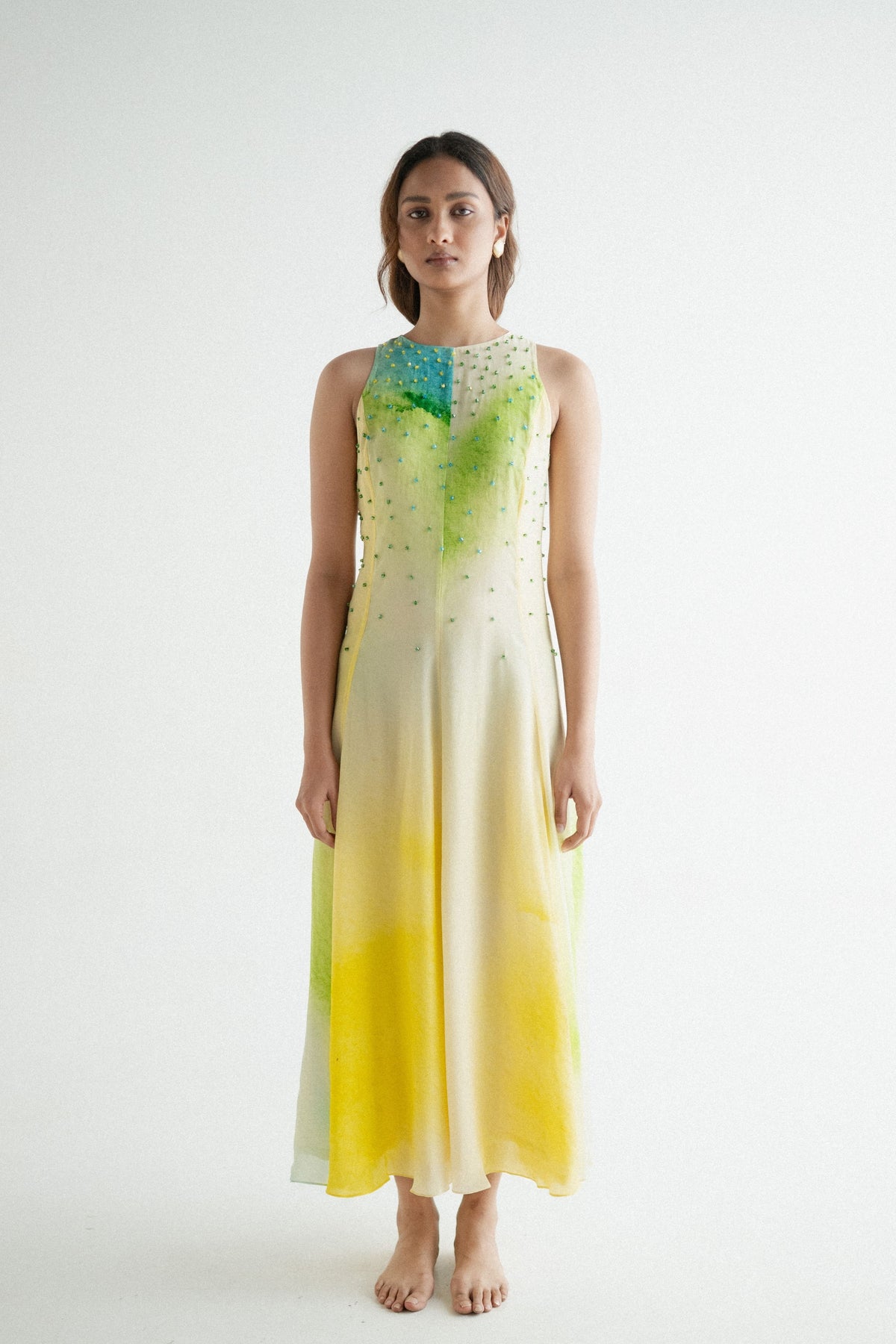 Embroidered Multicolor Dress