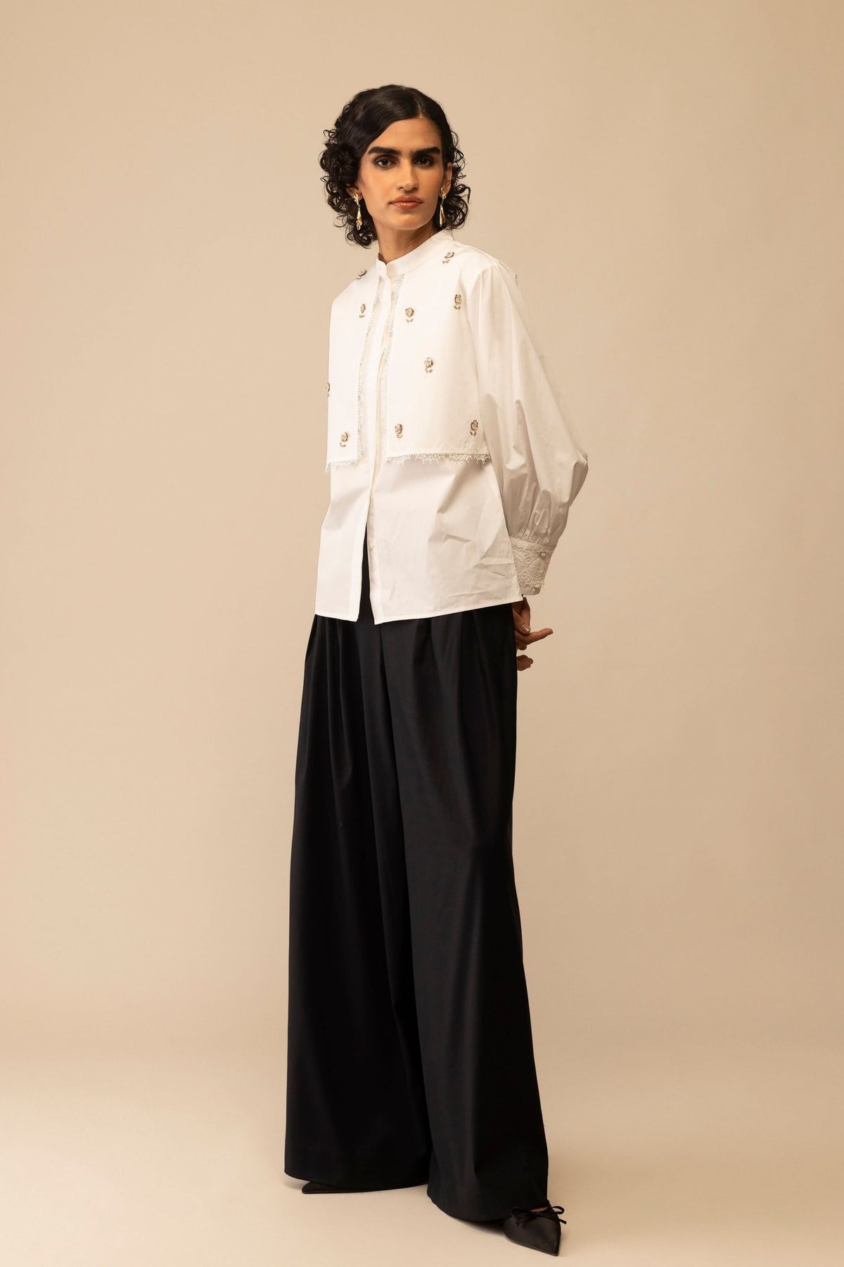 Nora White Top - Bunka - Elahe