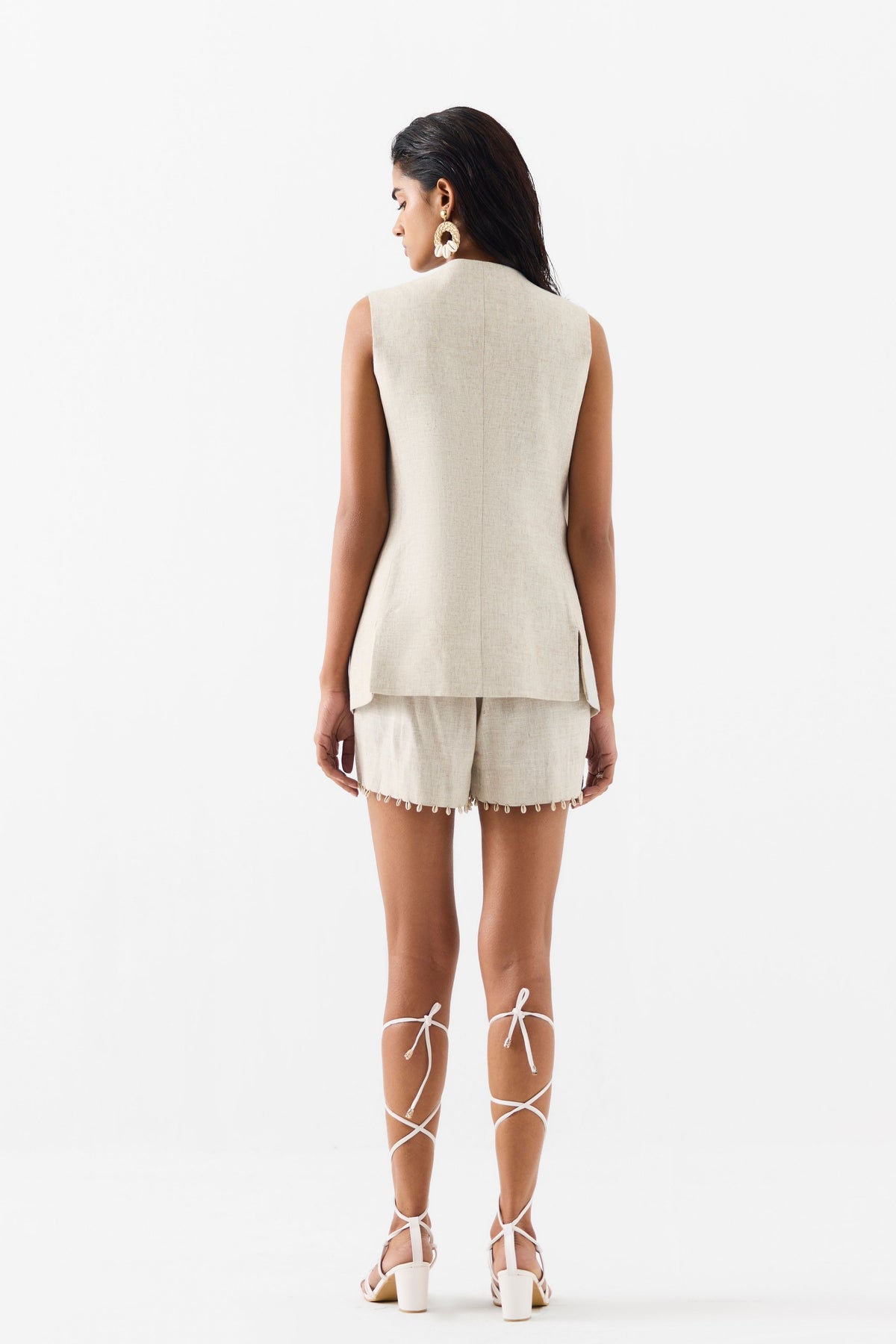 Palm Island Blazer Set
