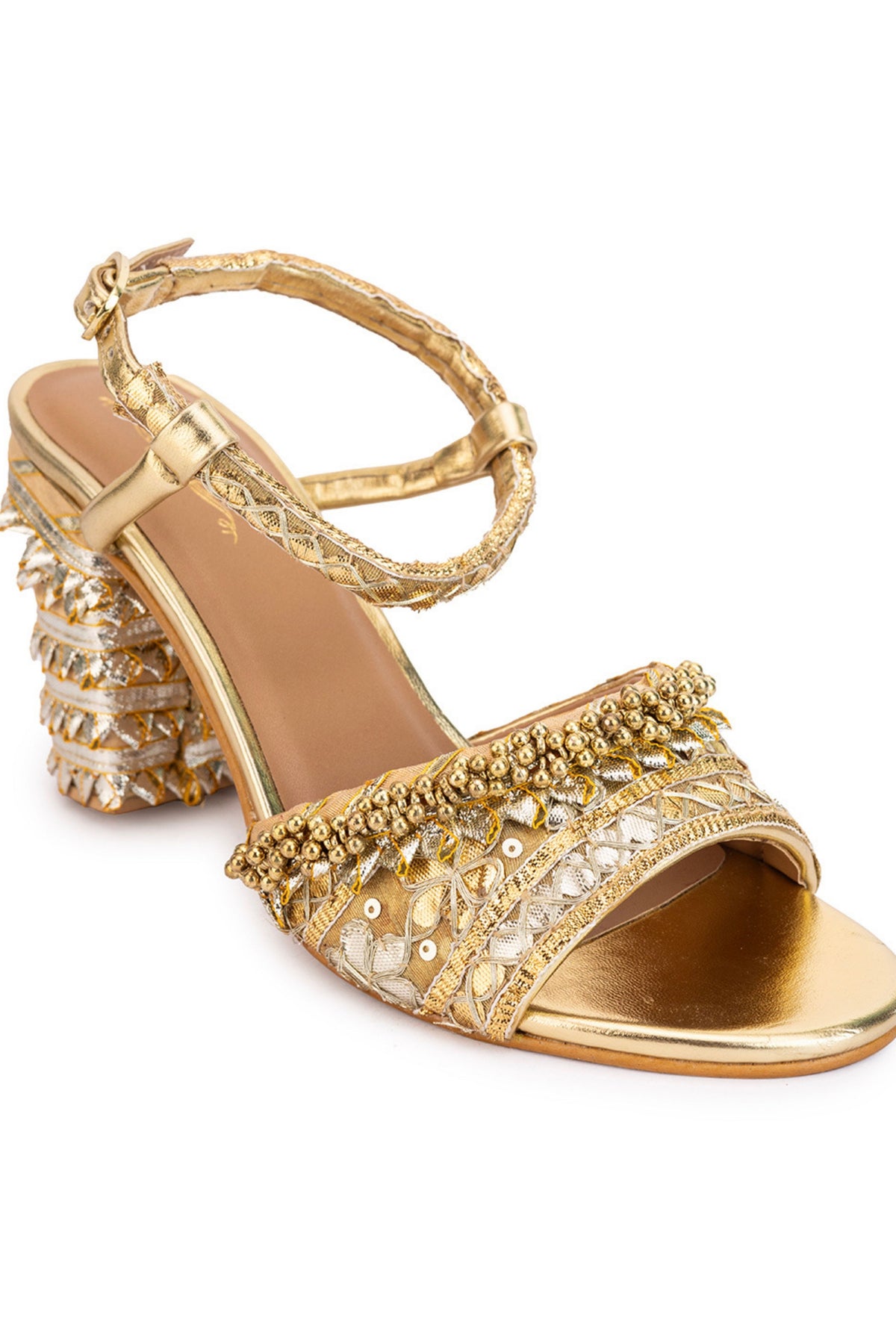 Gold Jasmine Heel