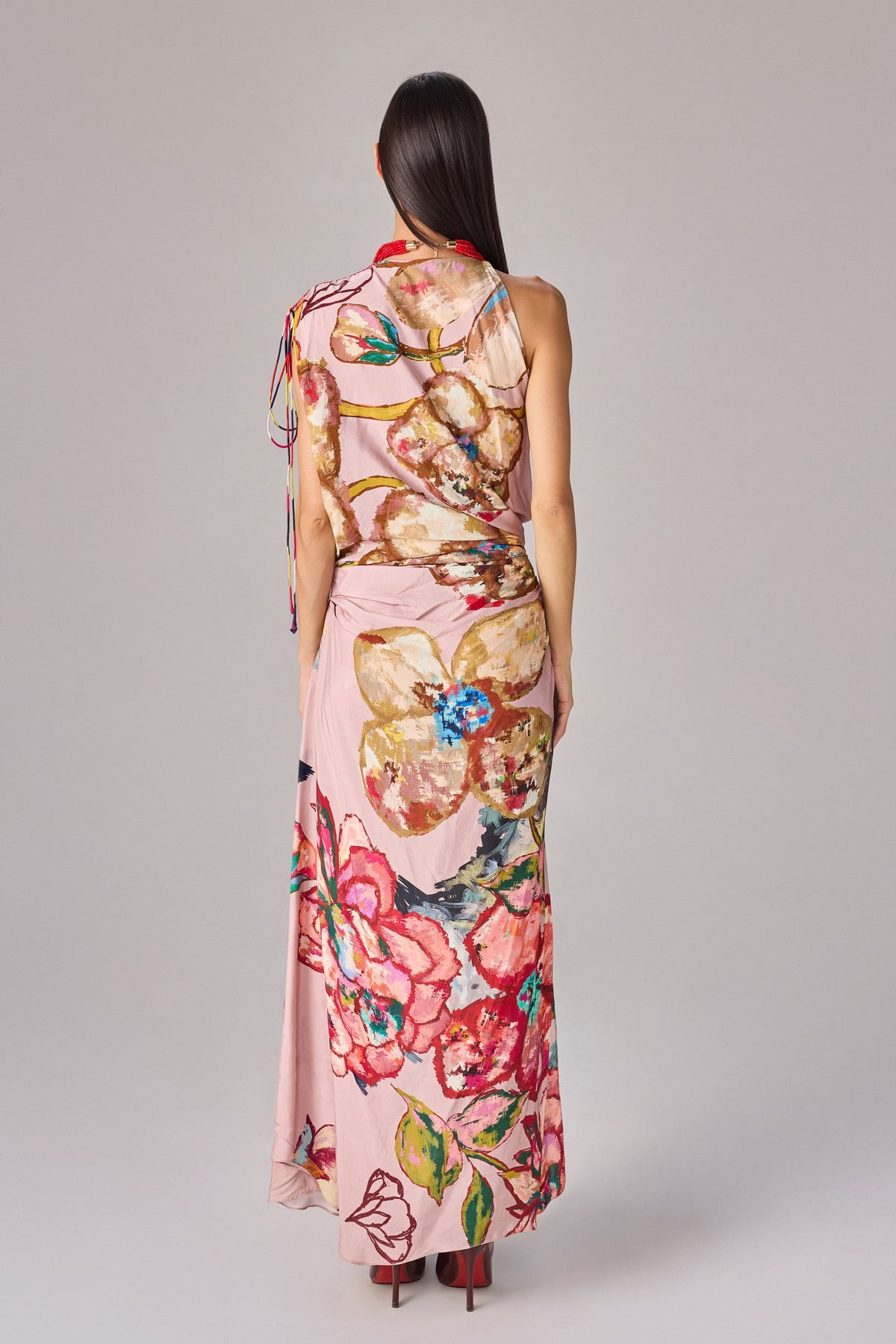 Peach Prime Nargis Dress