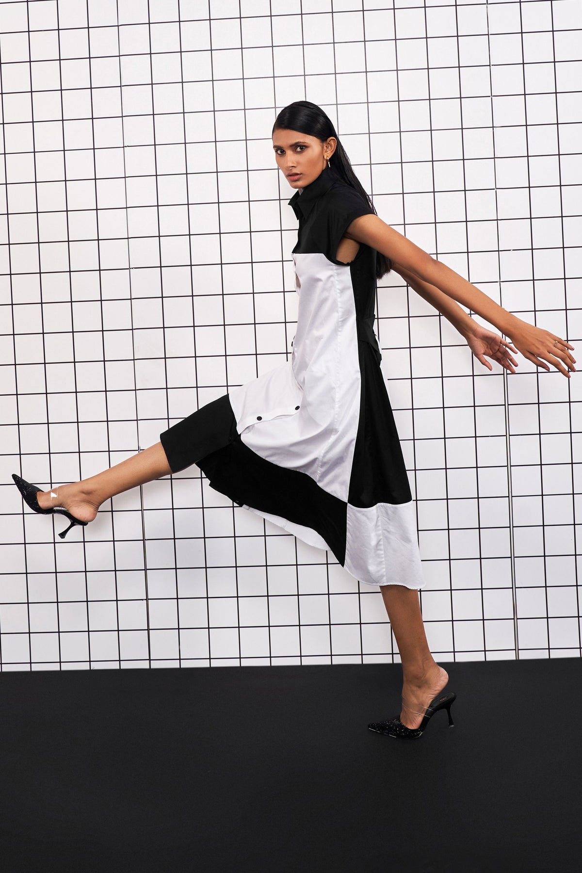 Box Panelled Dress