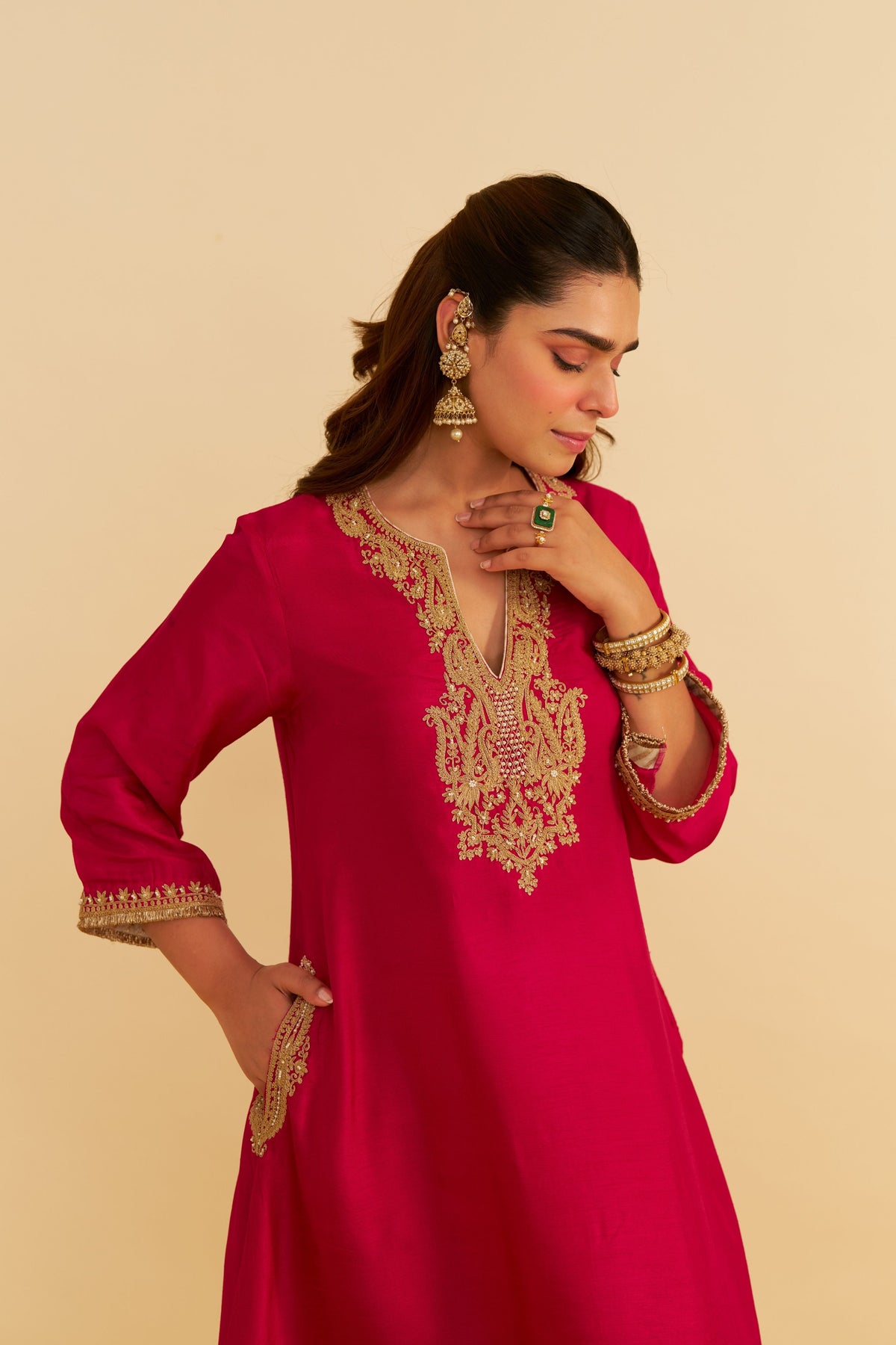 Amaya Pink Salwar Set