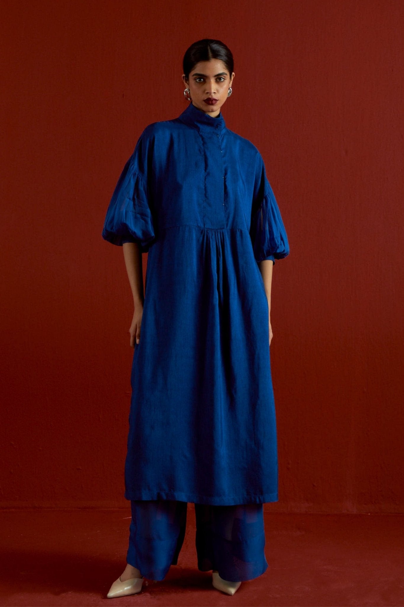 Turtle Neck Tunic Set - Three - Elahe