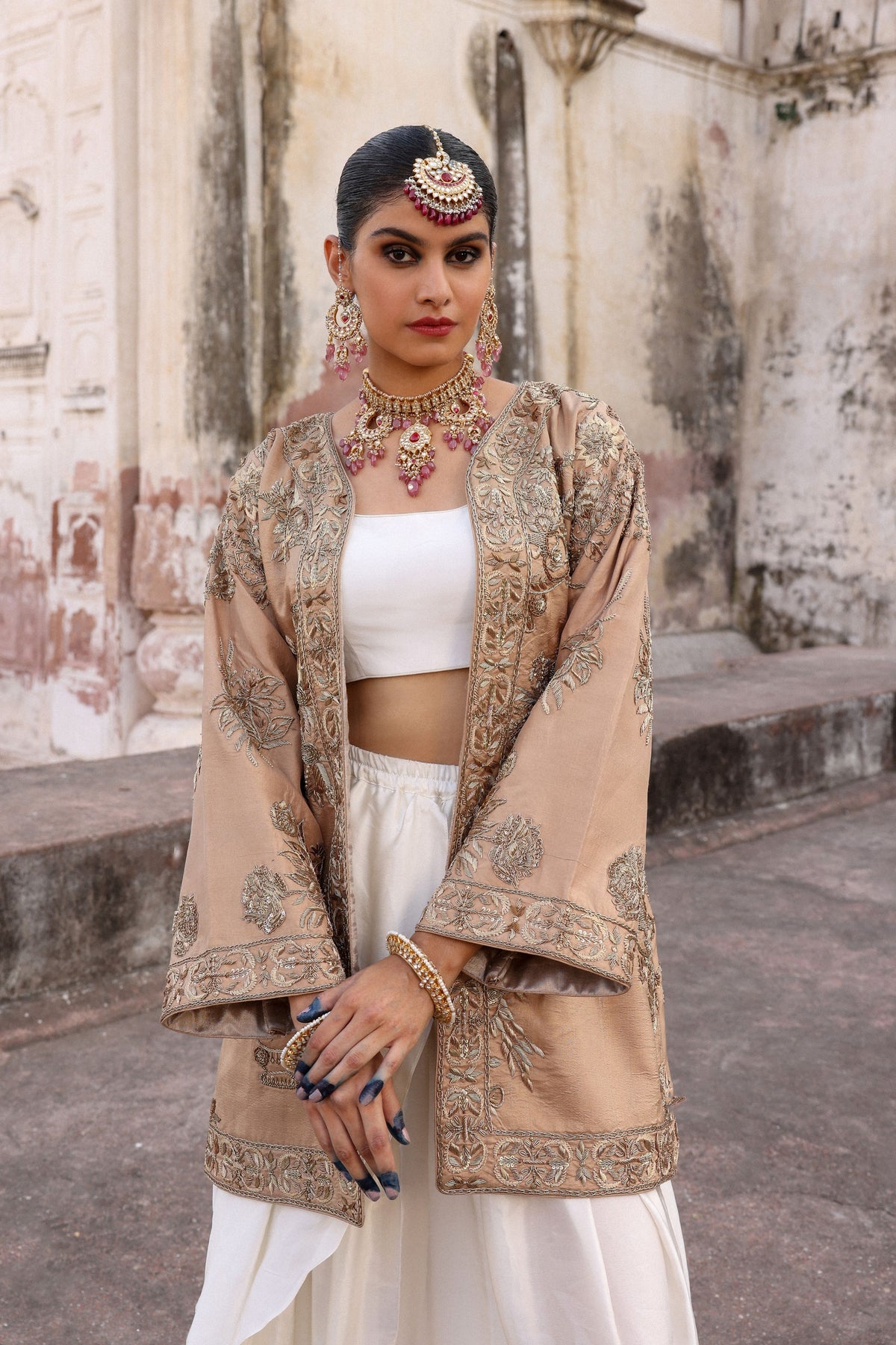 Moti Bagh Jacket Set