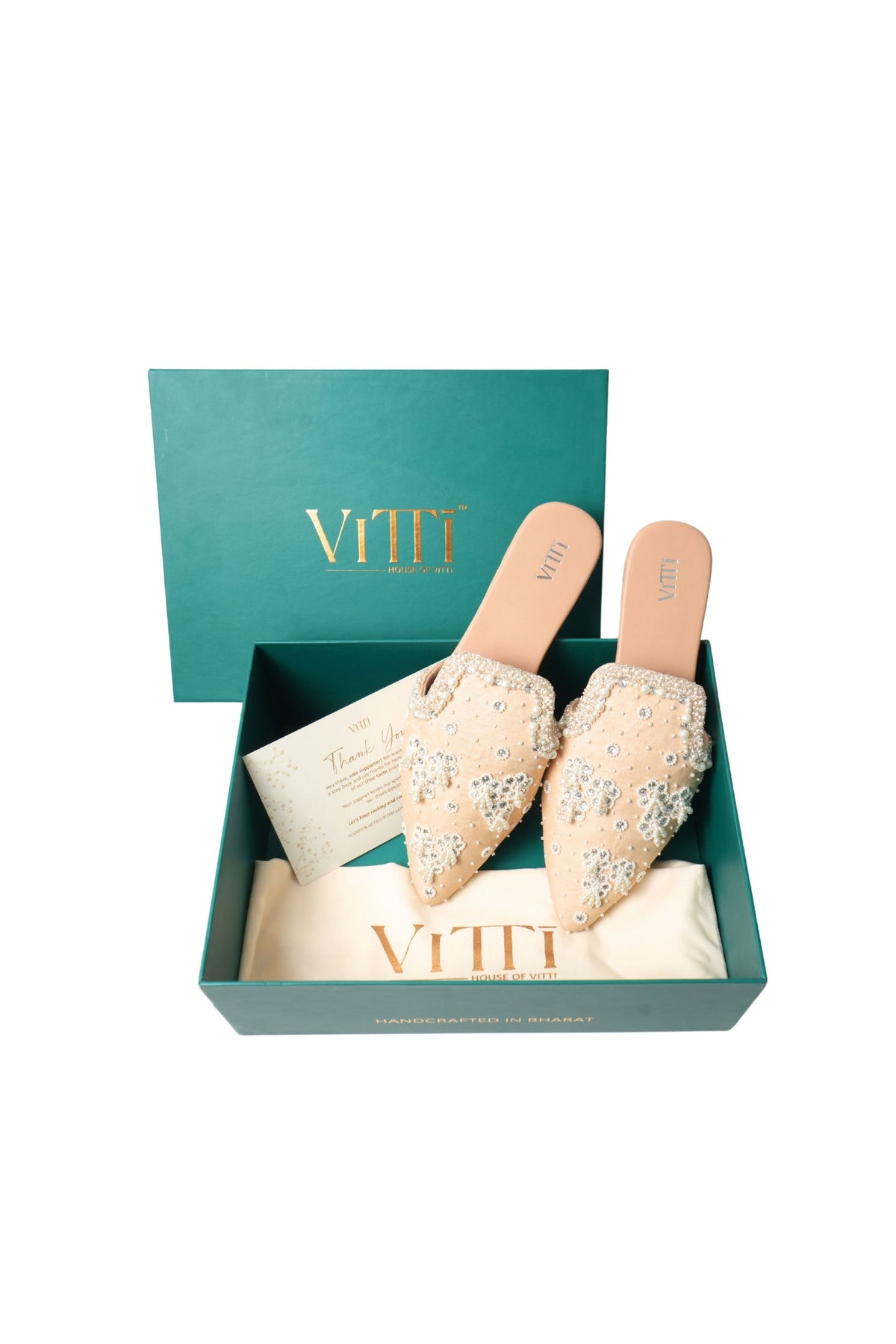 Champagne Bloom Mule