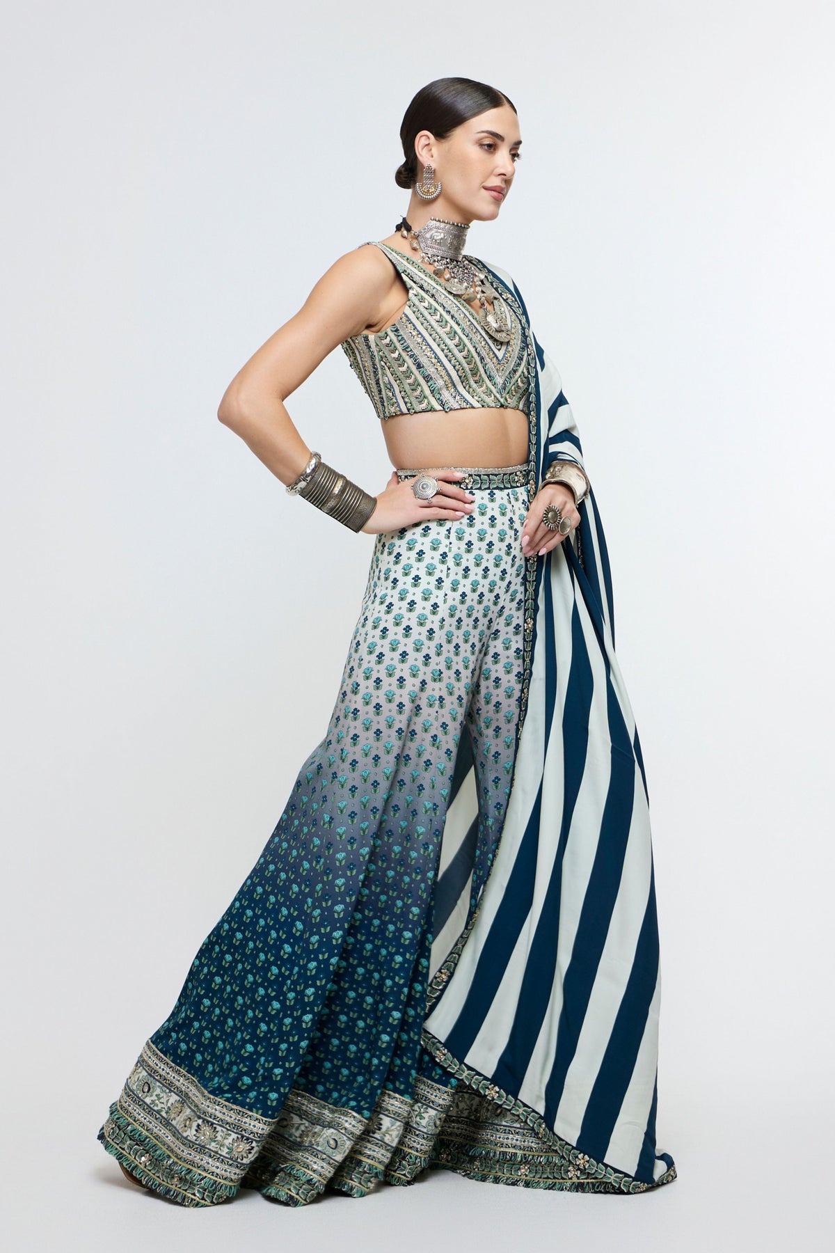 Nayab Sharara Set