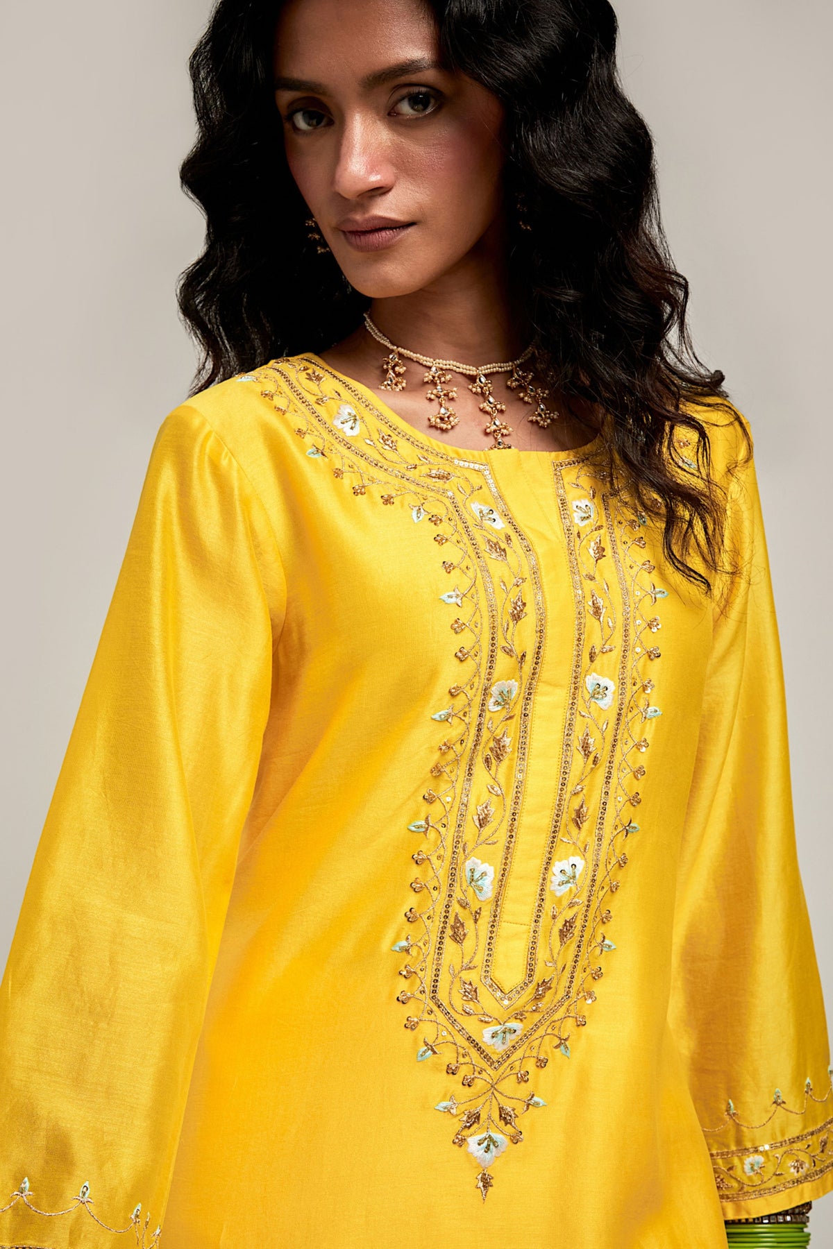 Yellow Kurta Set