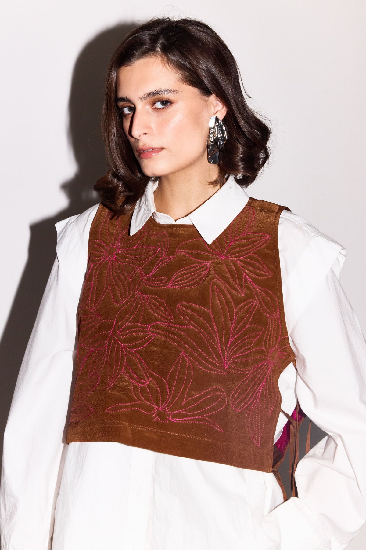 Stevie Quilted Vest Set
