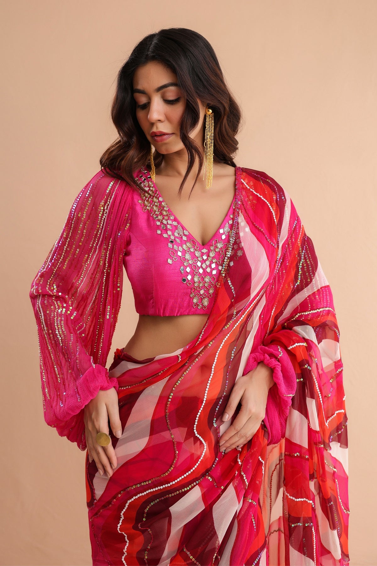 Cosmopolitan Saree Set