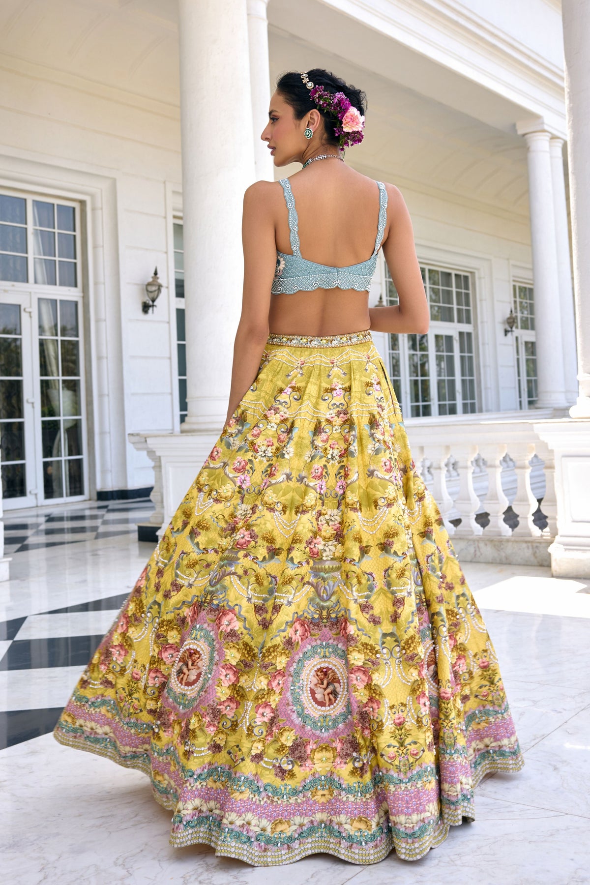 Sofia Printed Lehenga Set