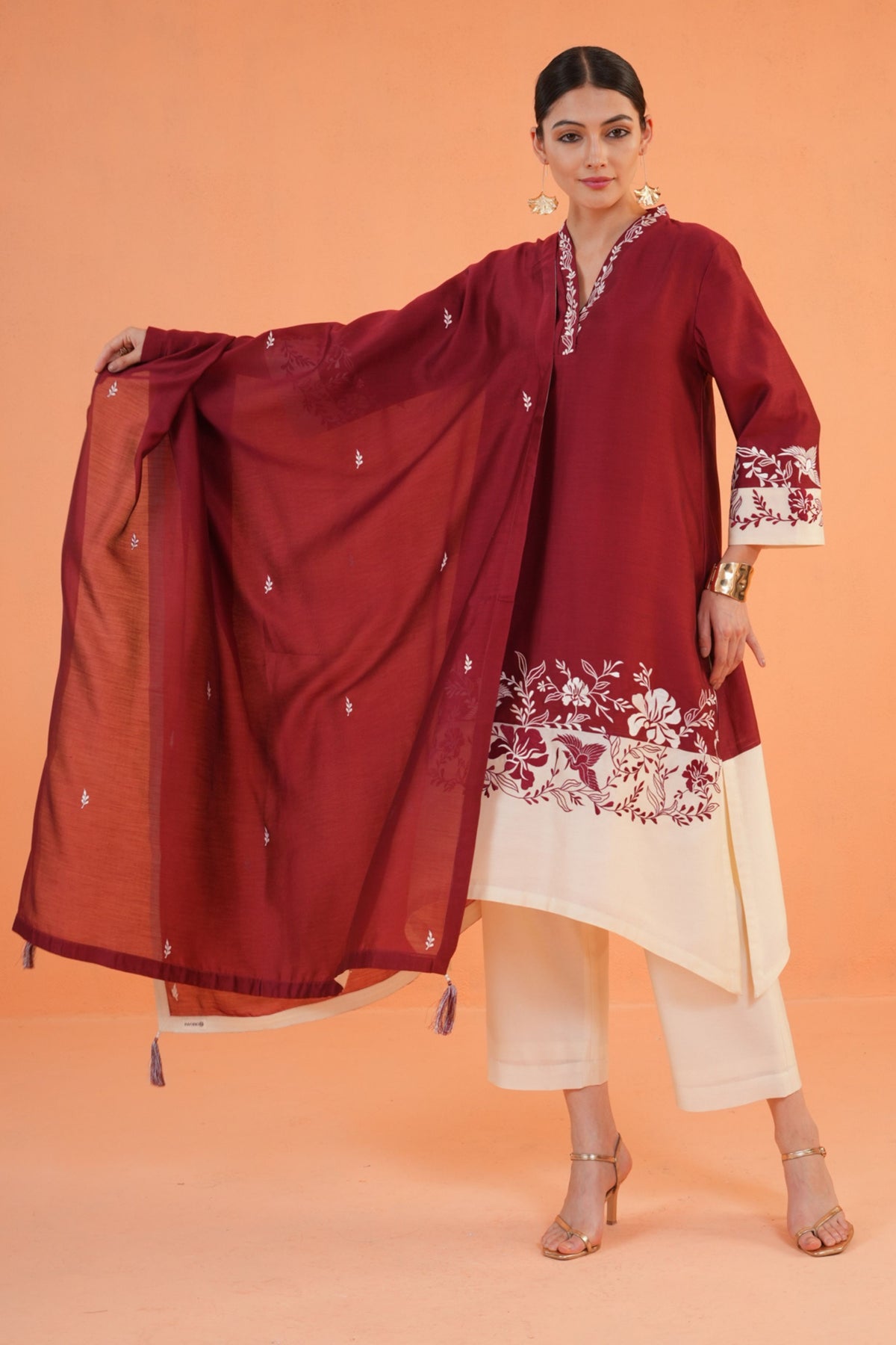 Maroon Eternal Suit Set