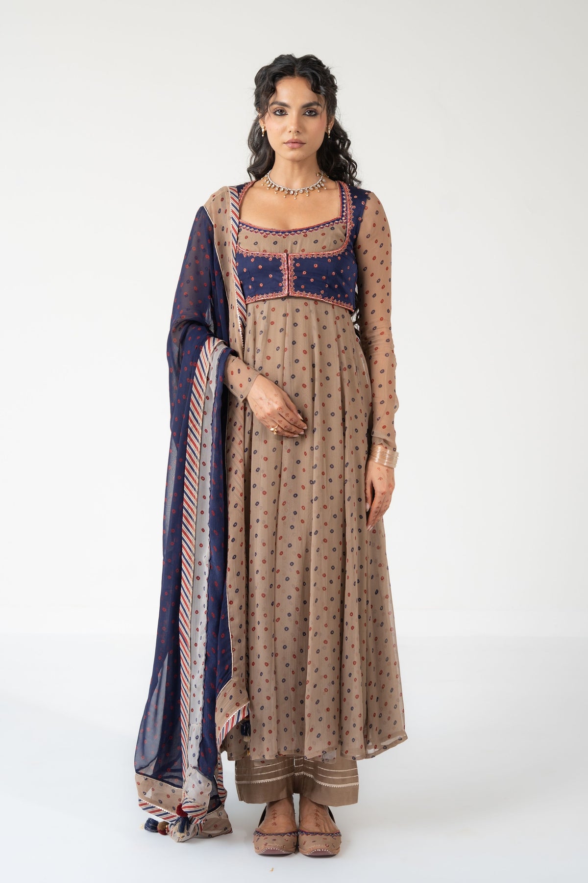 Veena Anarkali Set