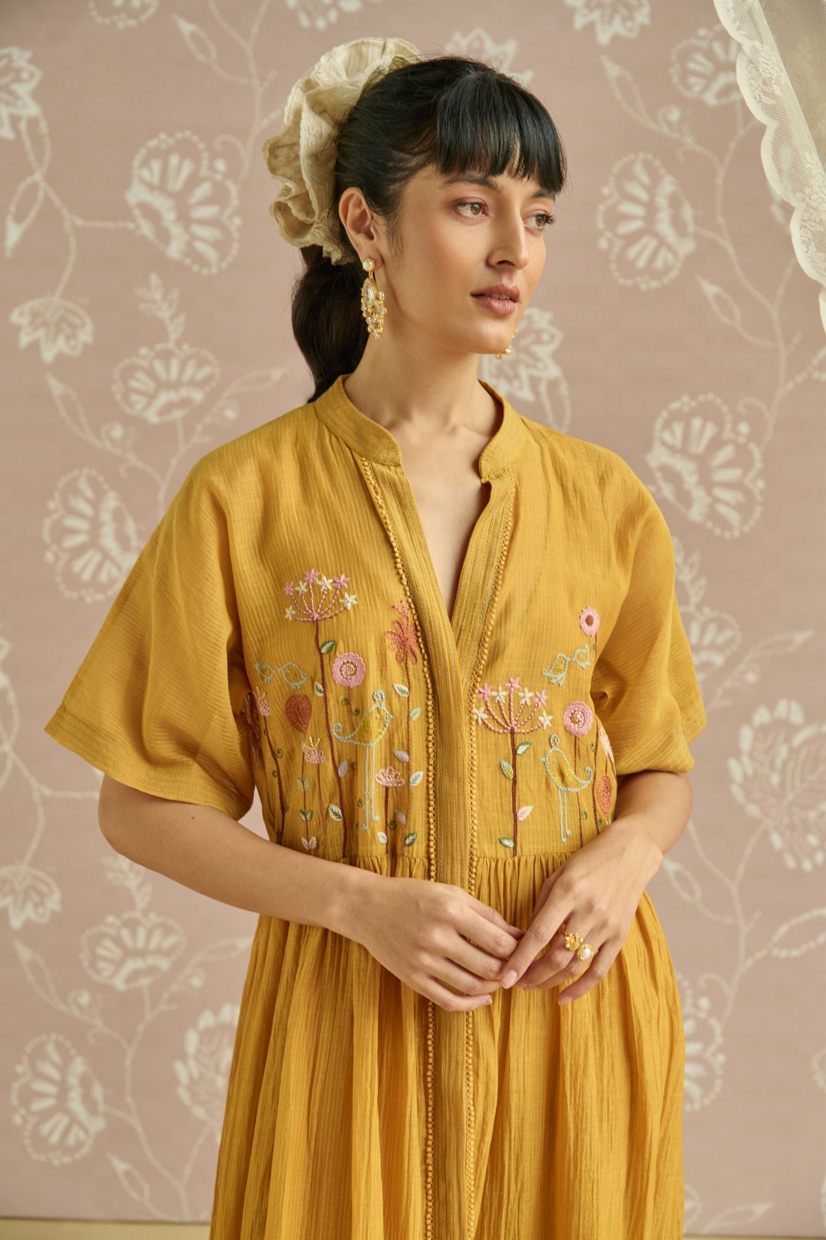 Yellow Azra Dress Set