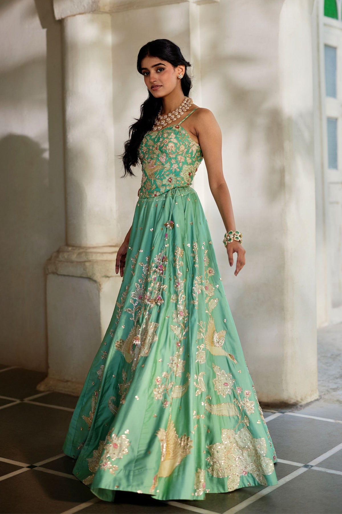 Heli Lehenga Set