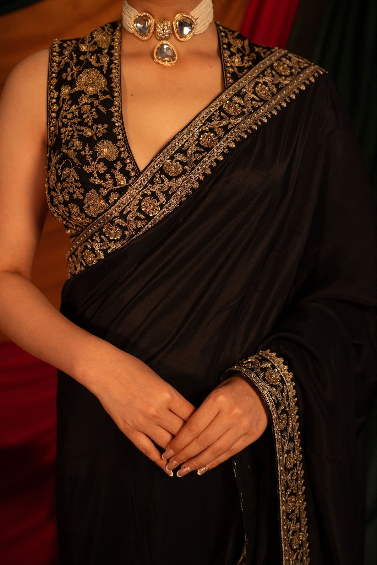 Hemrang Nisha Saree Set