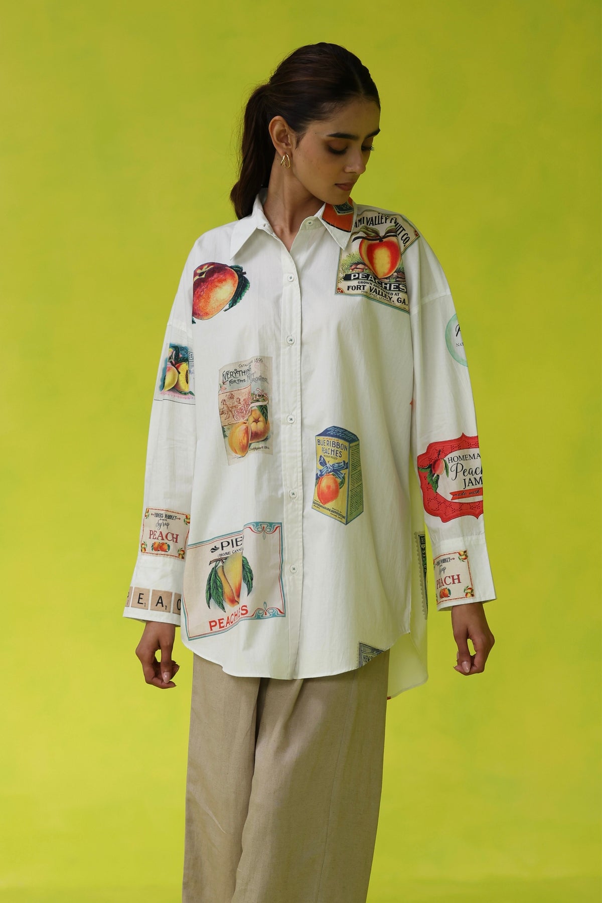 California Peaches  Oversized Shirt