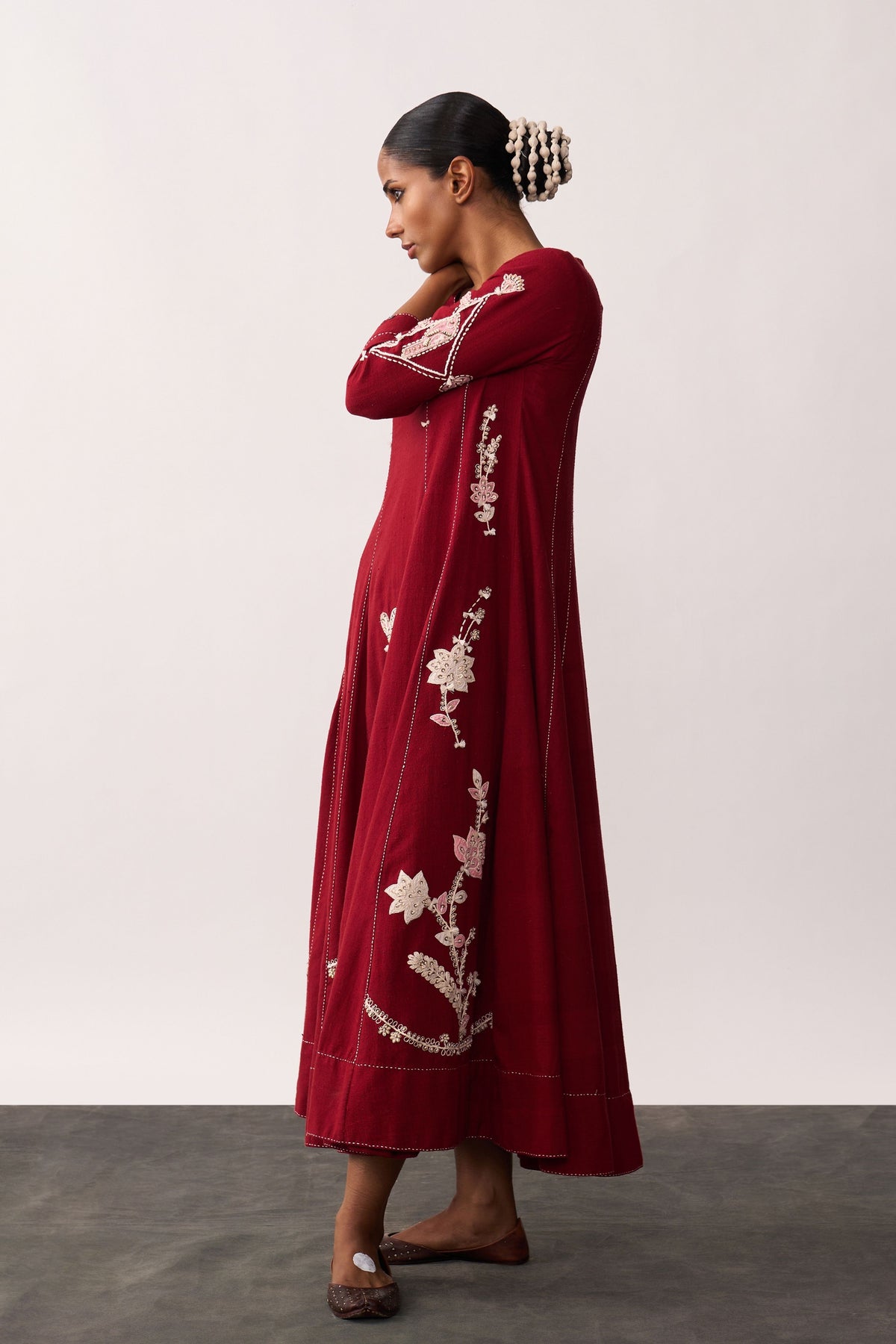 Aruna Red Angrakha