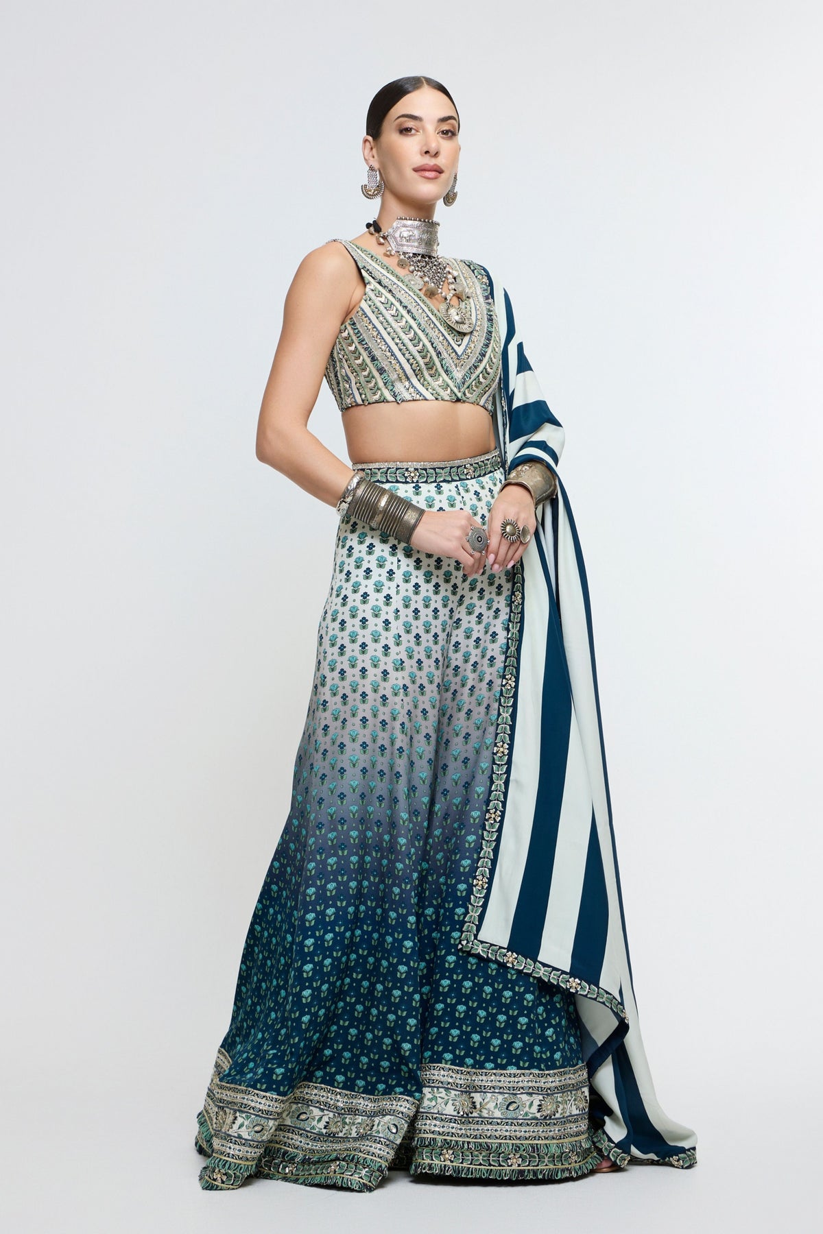 Nayab Sharara Set