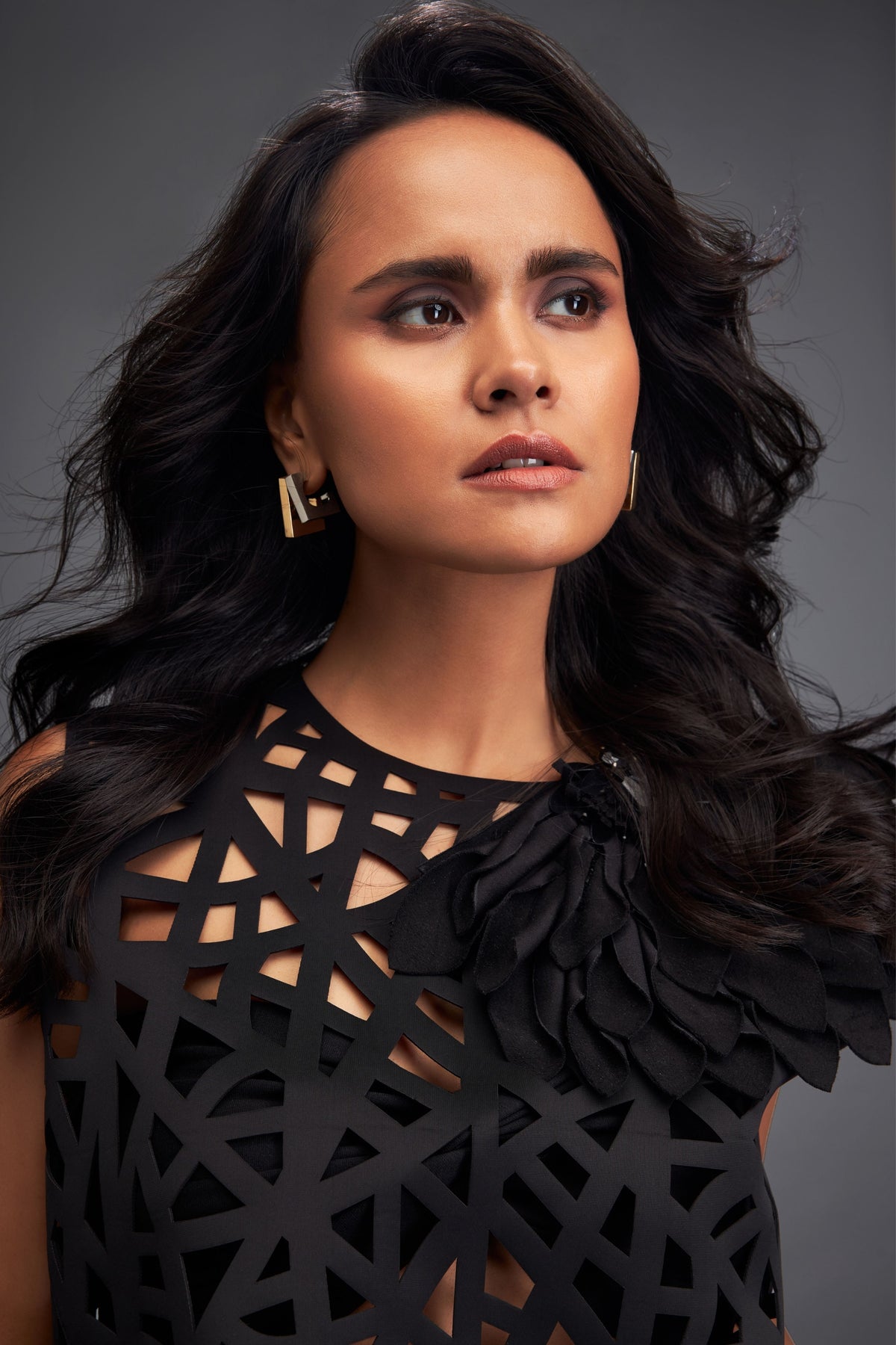 Cutwork Crop Top With Pant