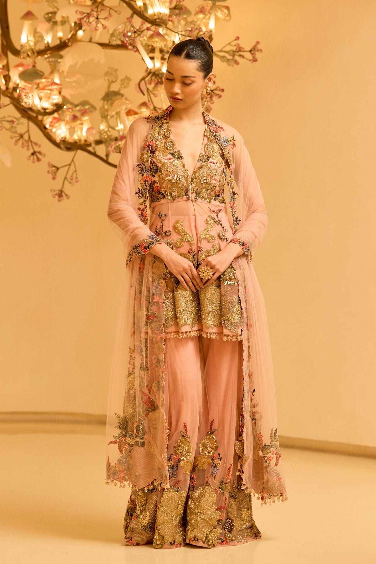 Botanical Sharara Set