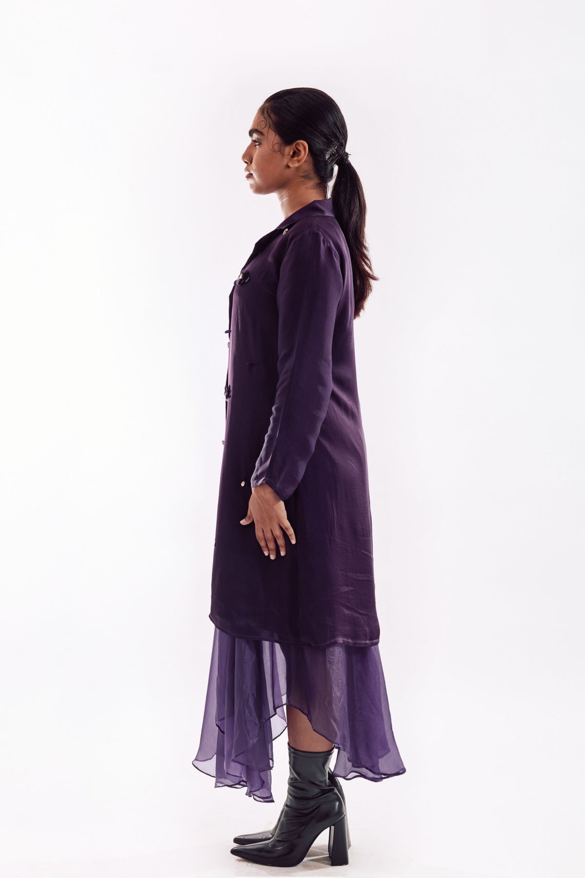 Purple Organza Jacket