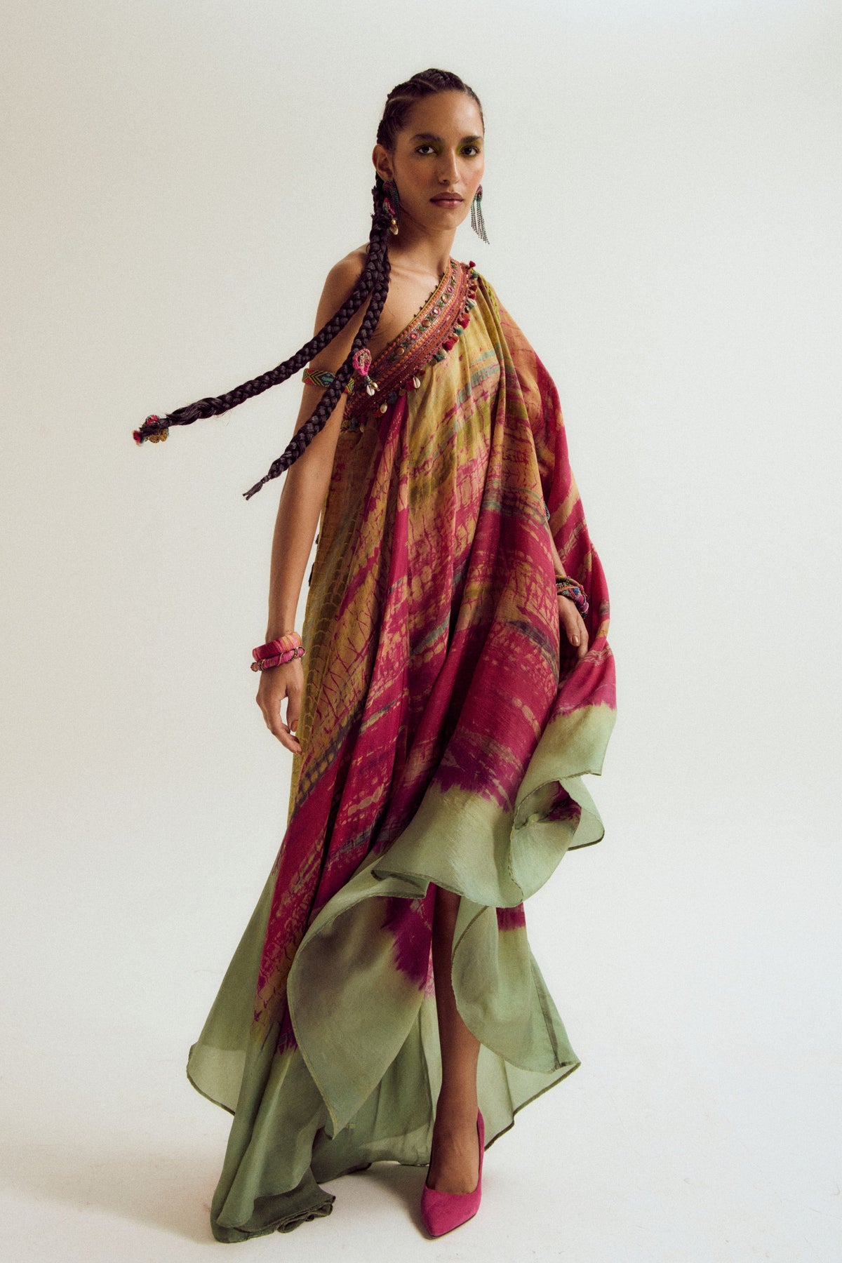 Sage Heather Dress