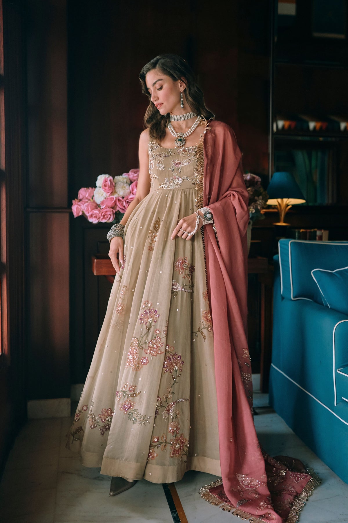 Zelda Anarkali Set
