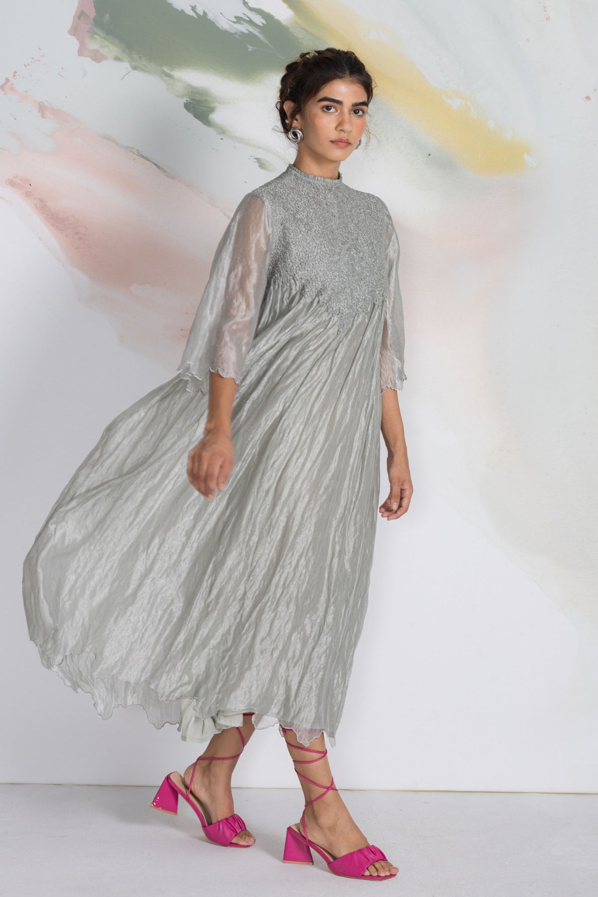 Cloudfall Smock Dress