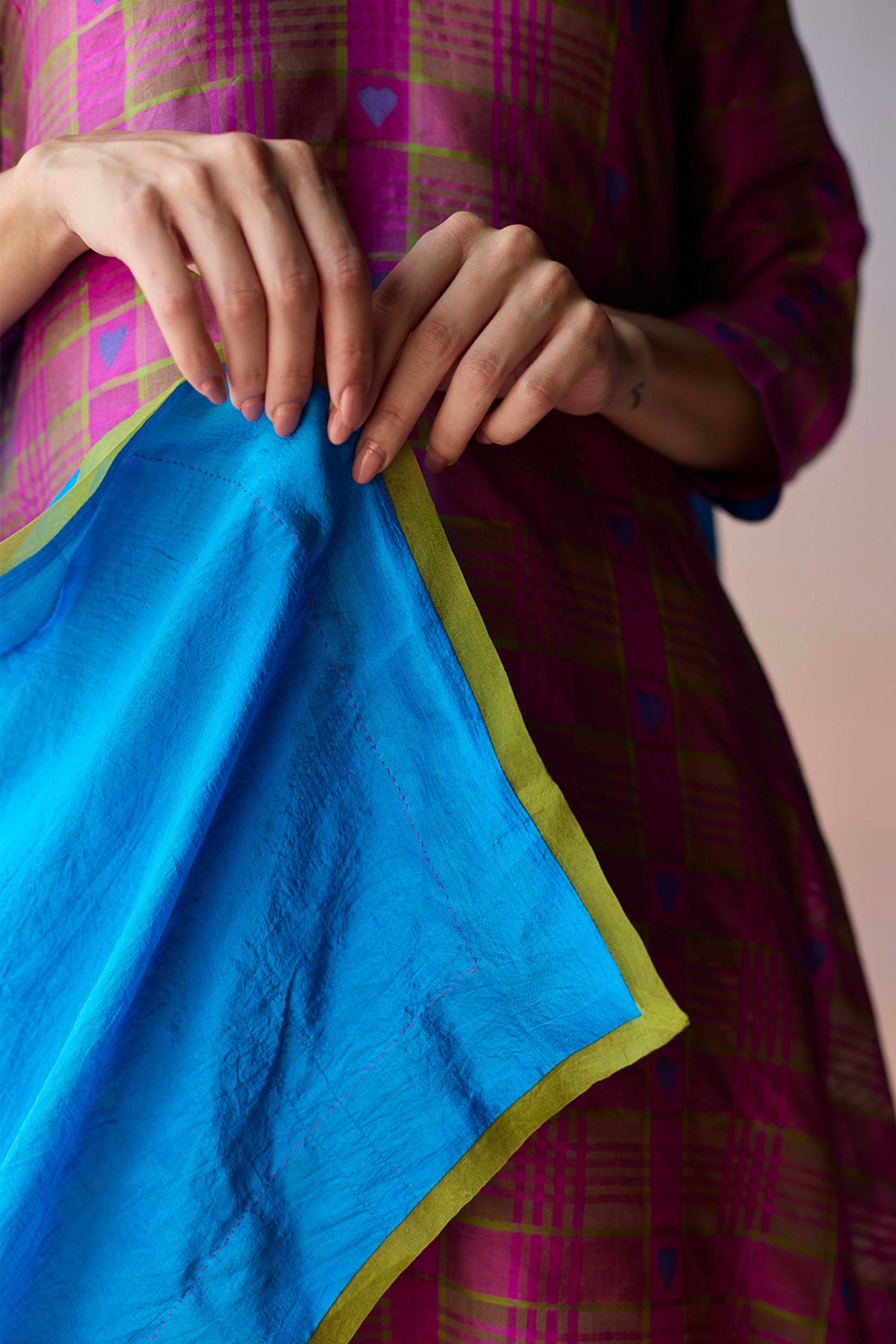 Lightfall Blue Dupatta