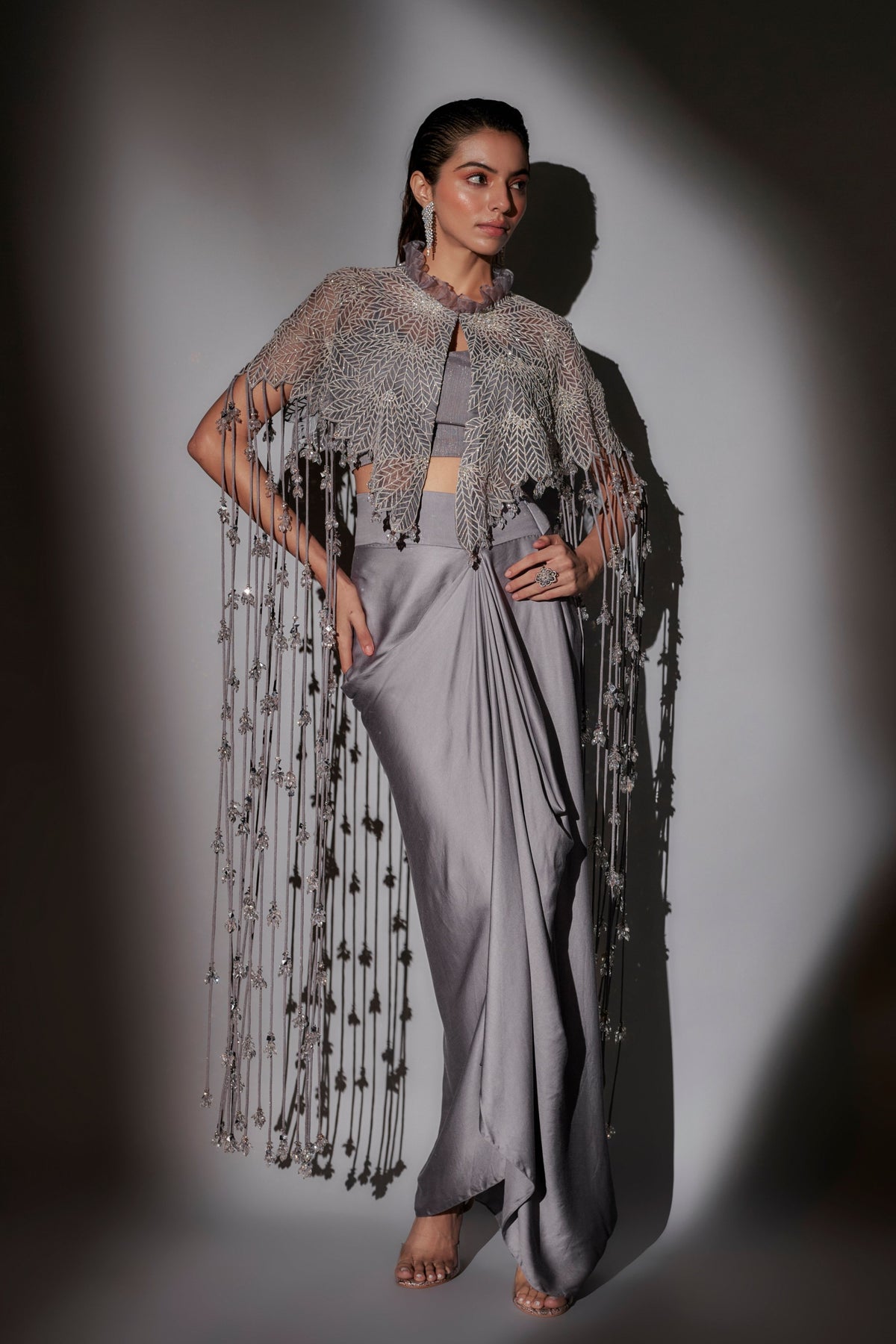 Crystal hangings Cape Set